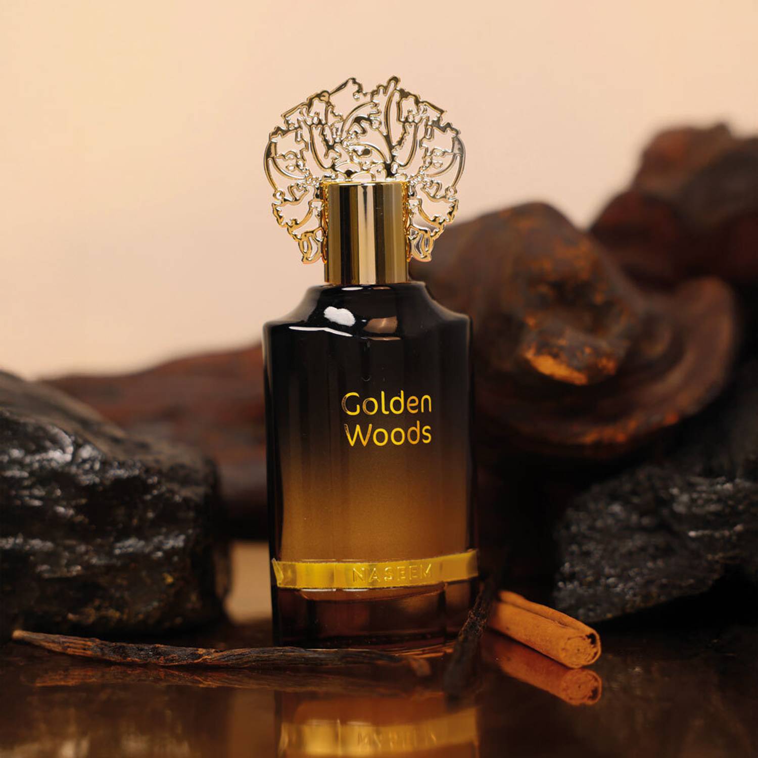 Naseem Golden Woods Aqua Perfume 55 ml - Image 2