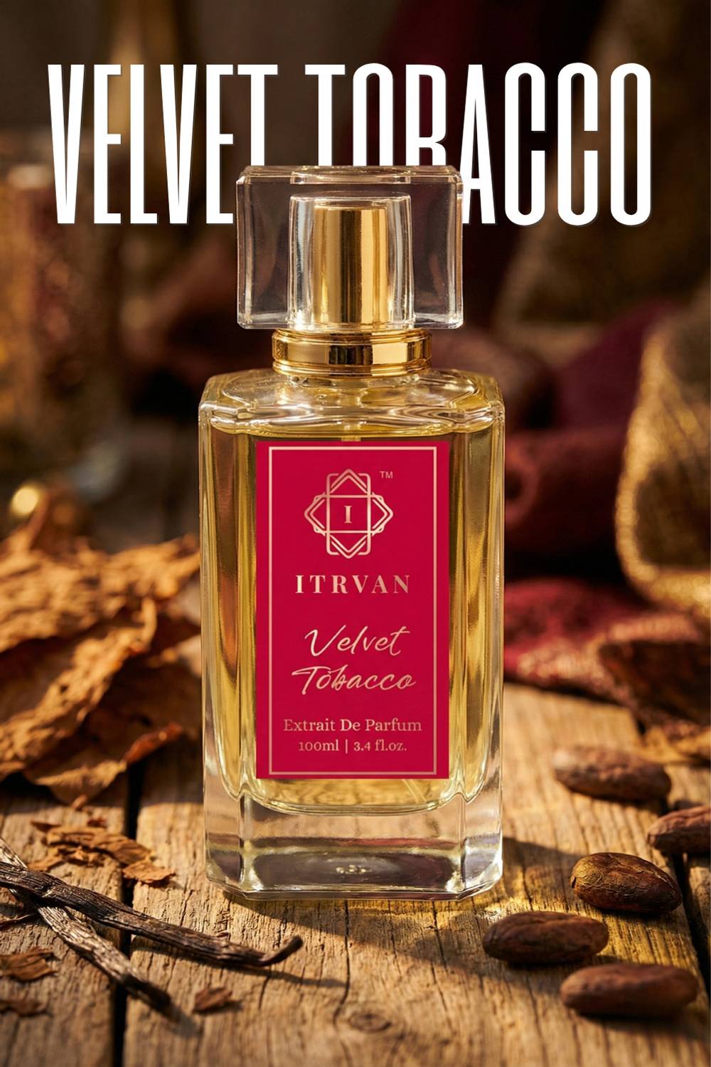 Buy ITRVAN Velvet Tobacco Premium Fragrance 100ml Perfume - 100 ml