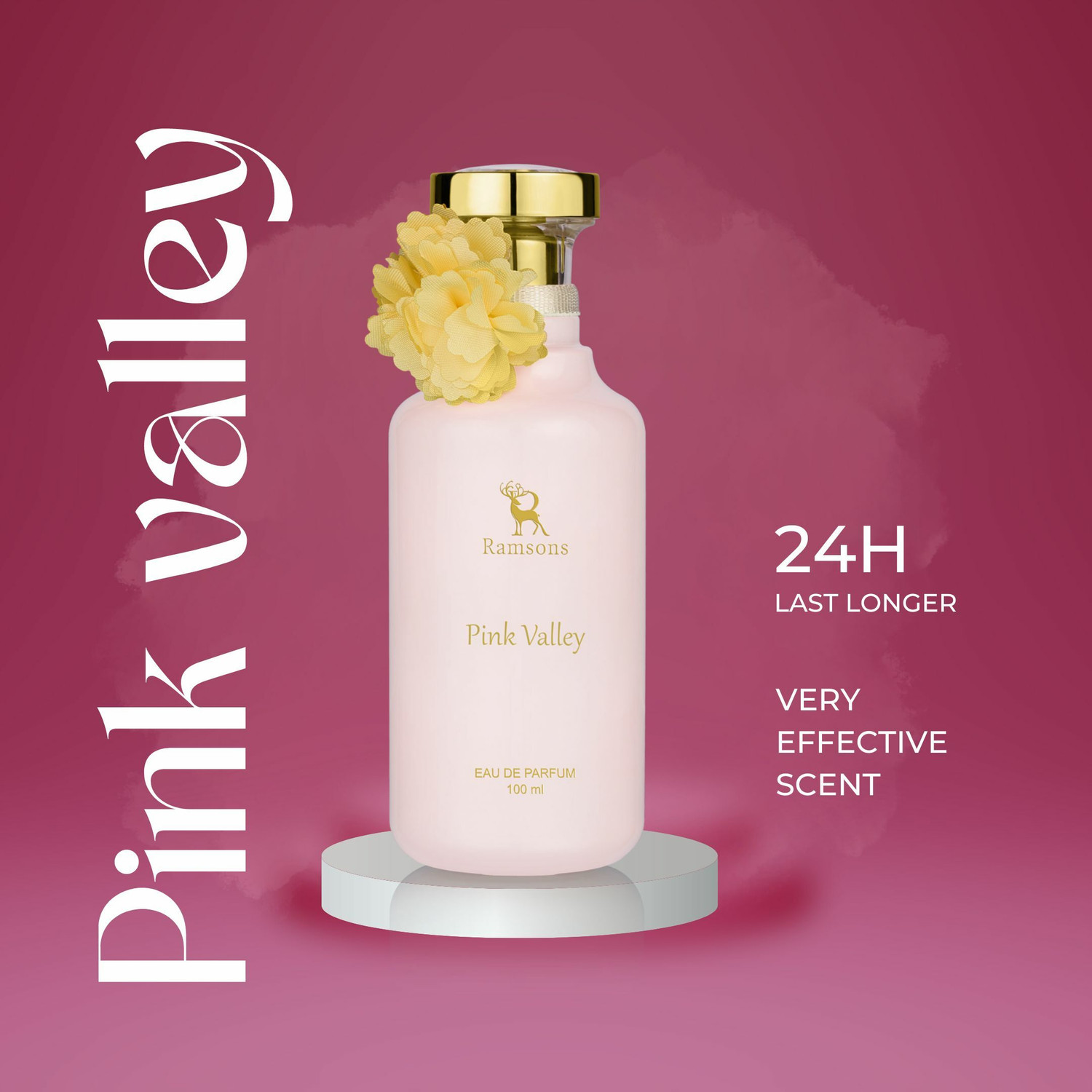 Image of RAMSONS Pink Valley Eau de Parfum - 100 ml