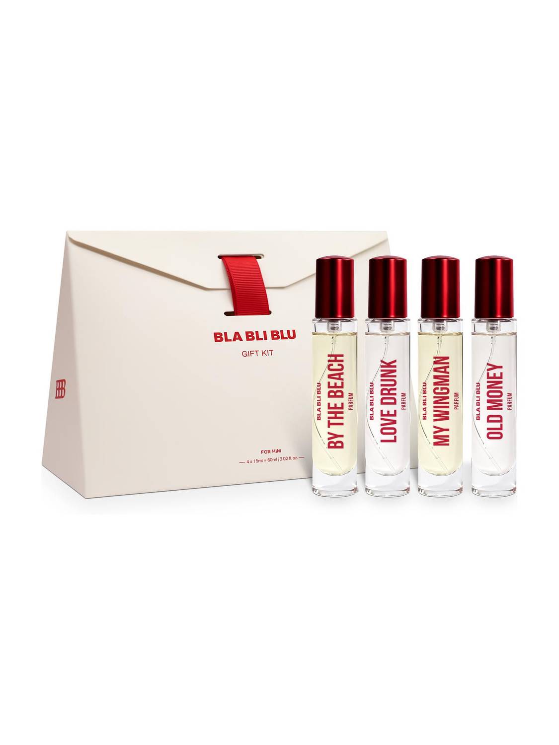 BLA BLI BLU Perfume Gift Set for Him Pack of 4 · 15 ml (60 ml total) - Image 1