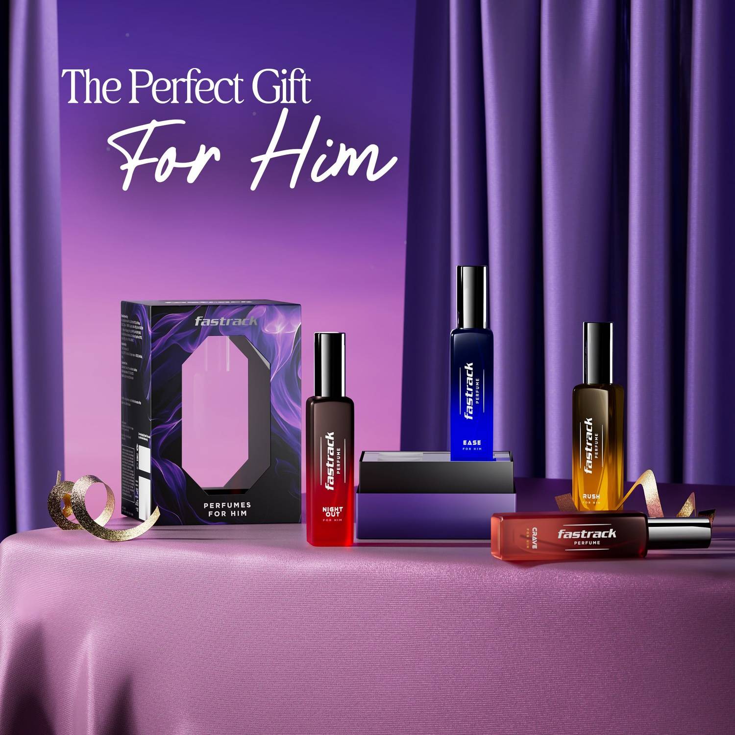 Fastrack Perfume Gift Set for Pack of 4 · 20 ml (80 ml total) - Image 2