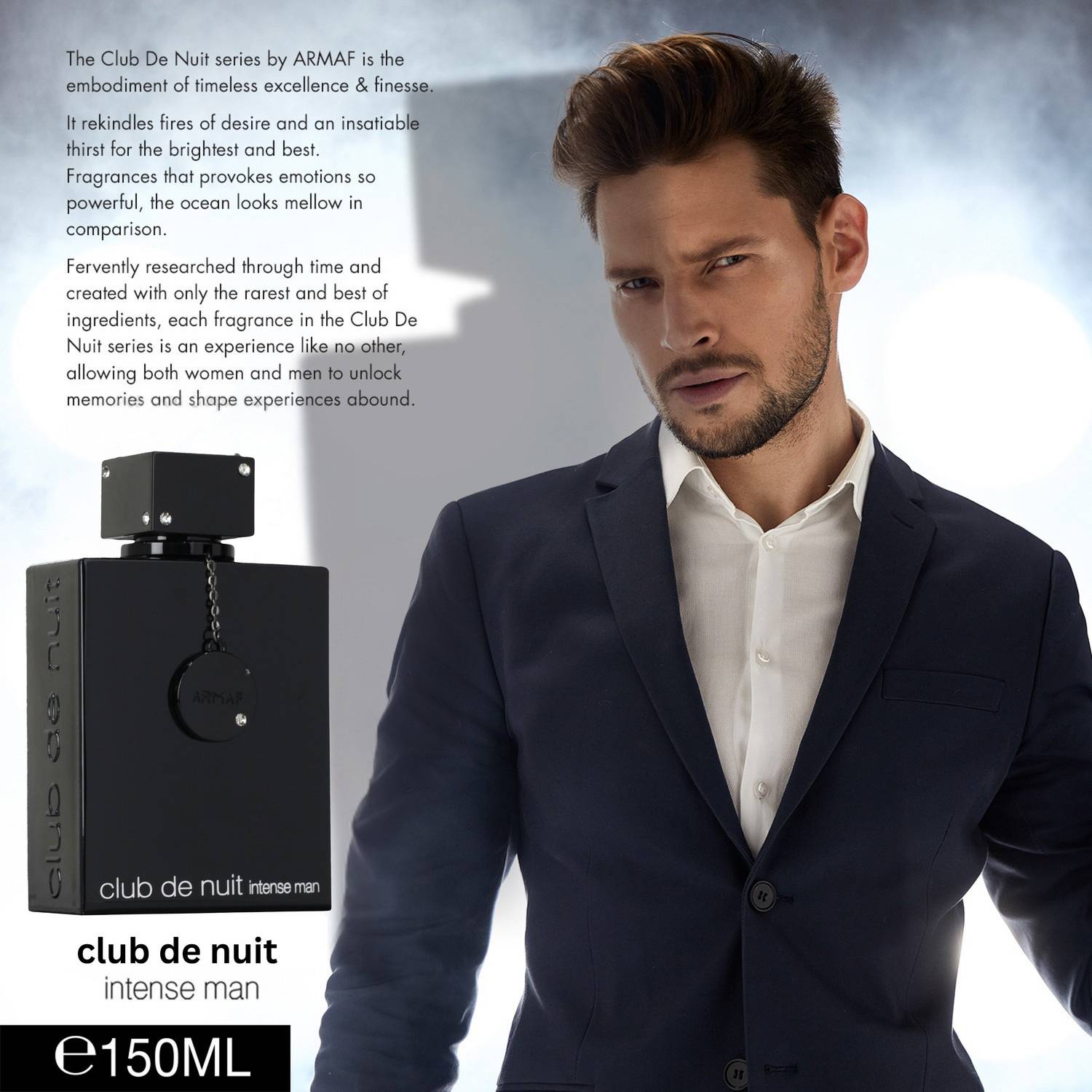 ARMAF Club De Nuit Intense Pure Parfum 150 ml - Image 4