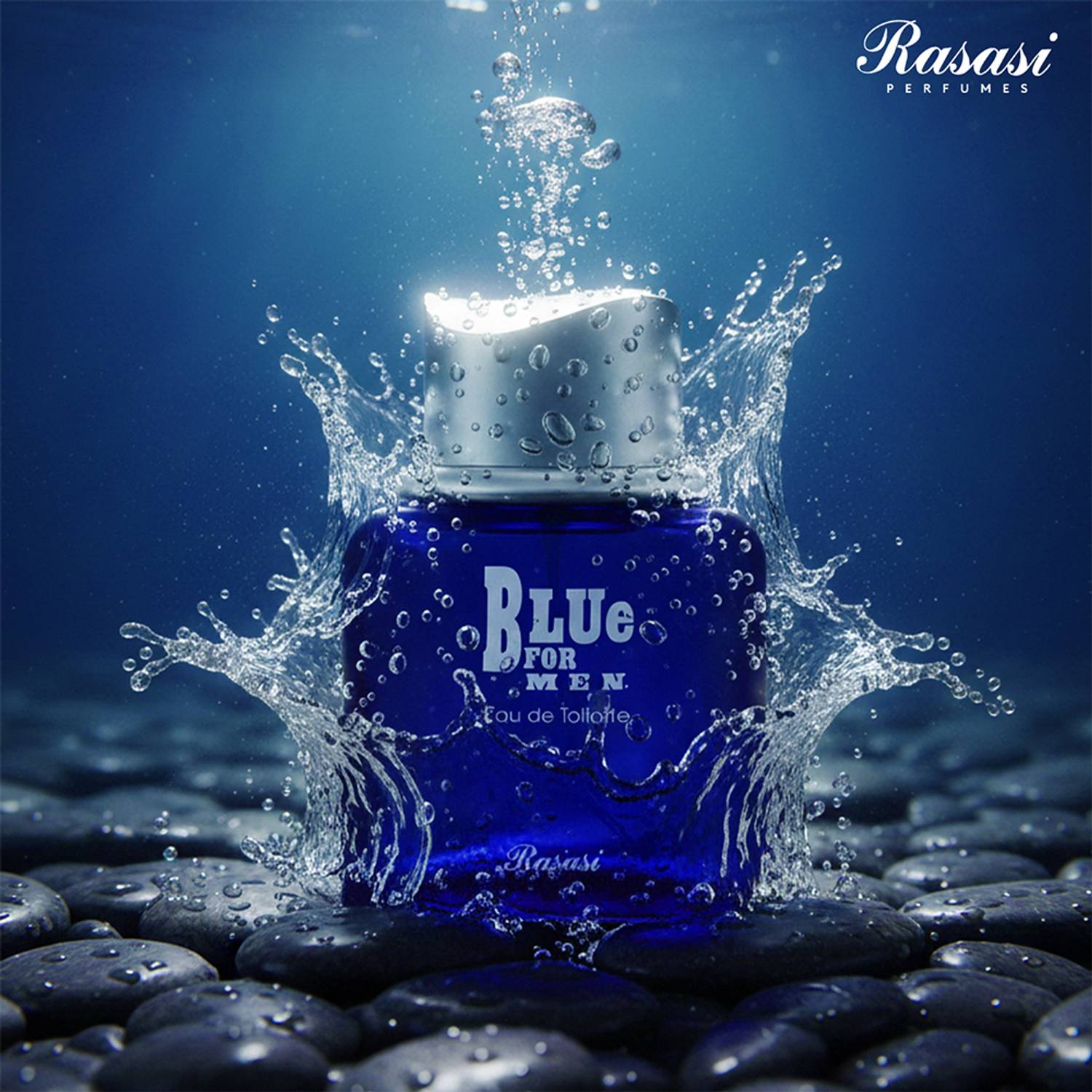 RASASI Blue For Men Eau de Toilette - 100 ml - Image 4