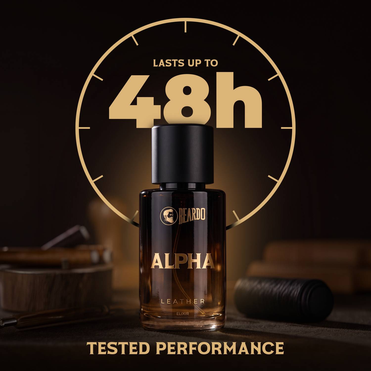 BEARDO Alpha Leather Elixir Perfume 30 ml - Image 4