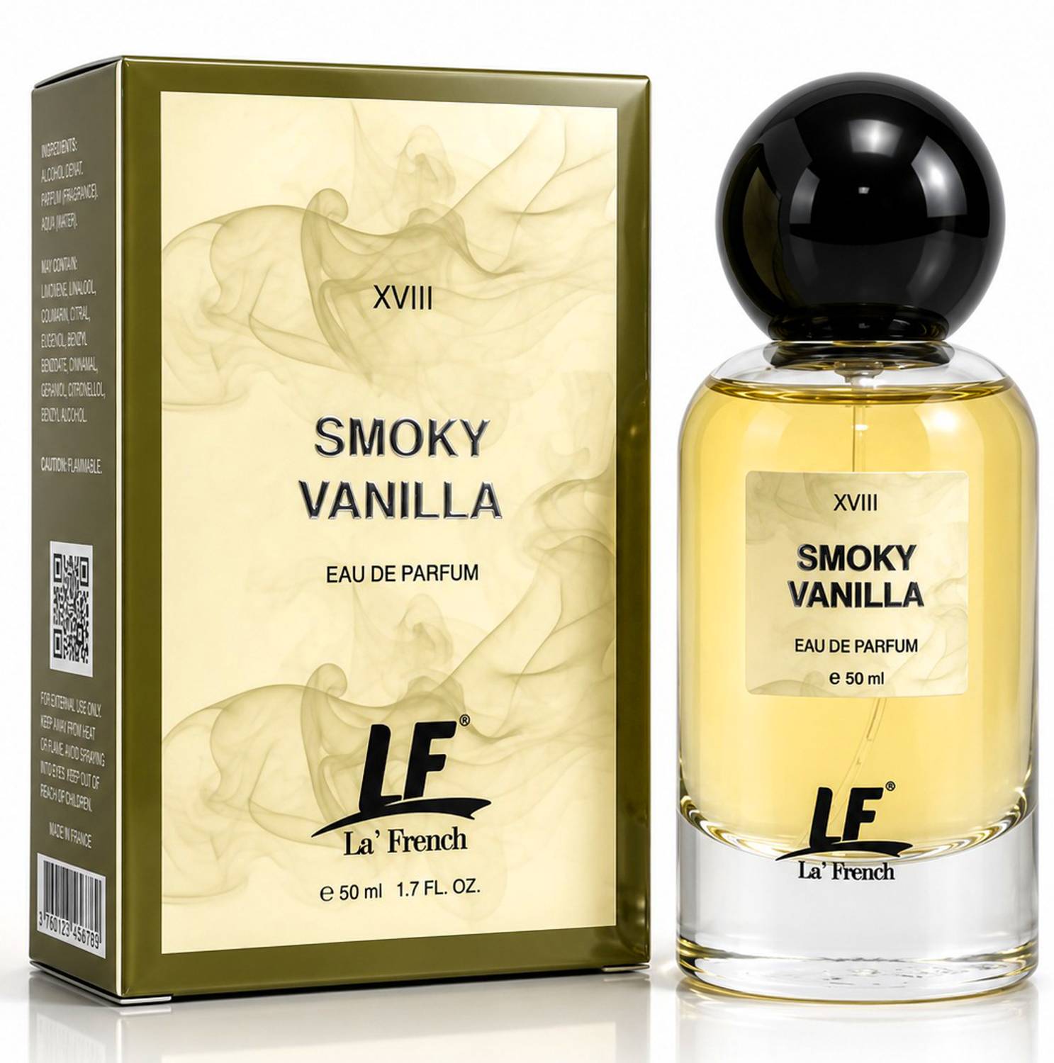 La French Smoky Vanilla Perfume 50 ml - Image 1