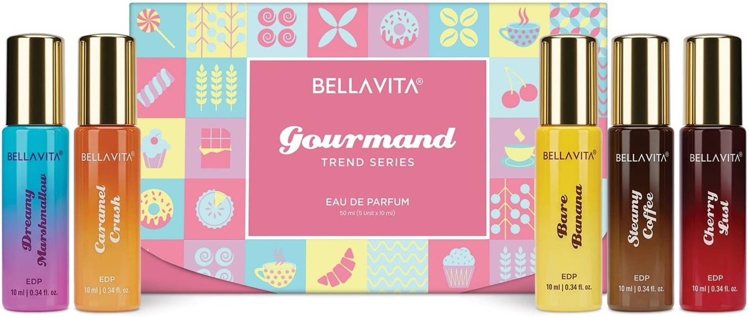 BELLAVITA Gourmand Luxury Perfume Pack of 5 · 10 ml (50 ml total) - Image 1