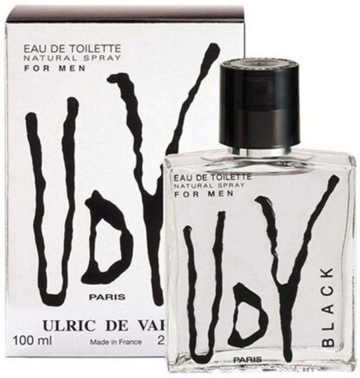 Image of URLIC DE VARENS Black Eau de Toilette - 100 ml