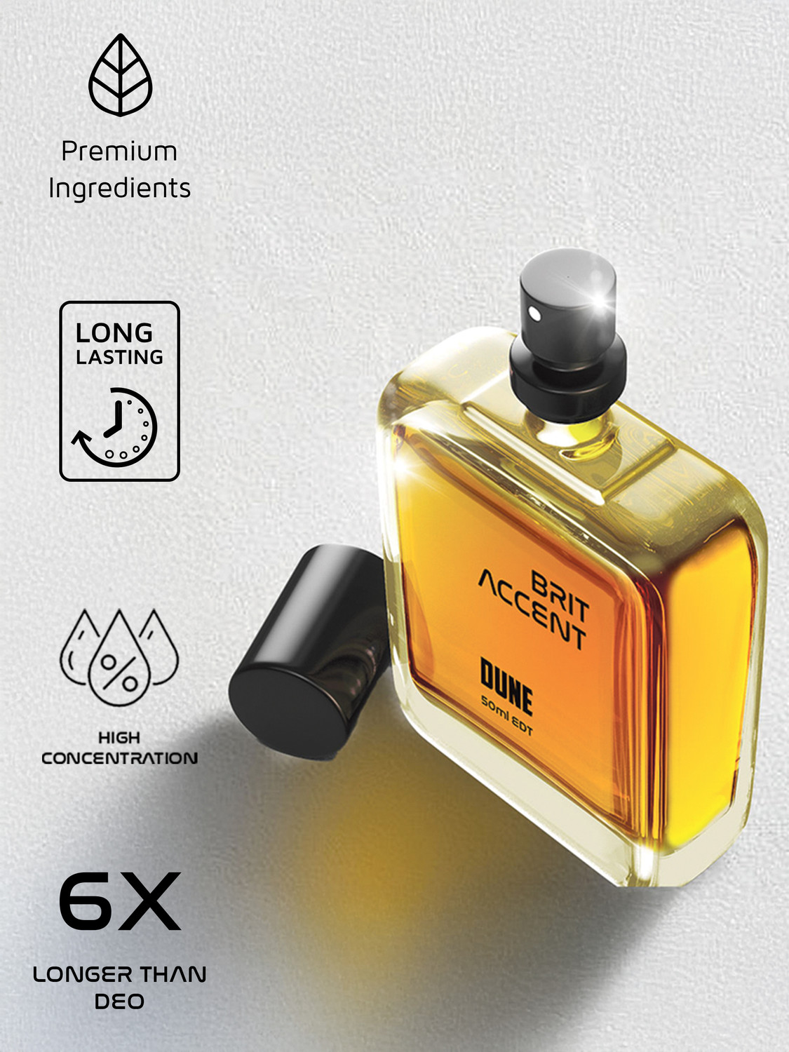 Image of BRIT ACCENT High Street||Dune-Parfum|| Long-Lasting||Premium ingredients|| Eau de Toilette - 50 ml