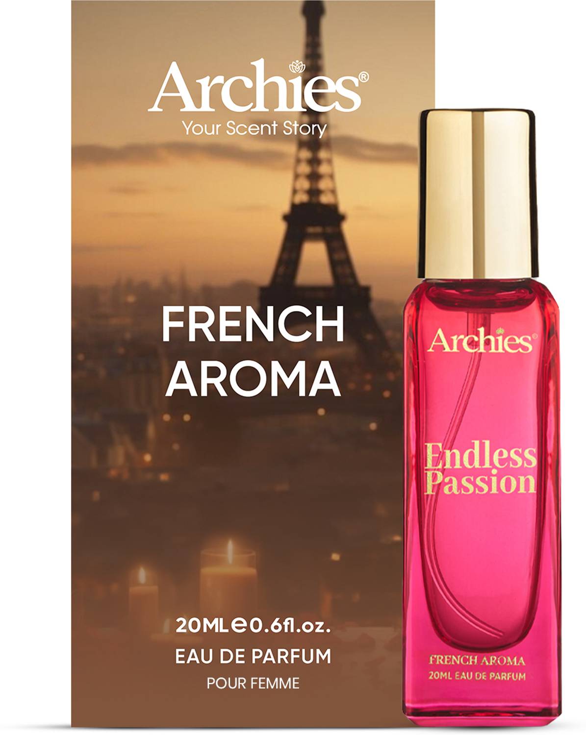 ARCHIES Endless Passion Perfume Long Lasting Eau de Parfum - 20 ml