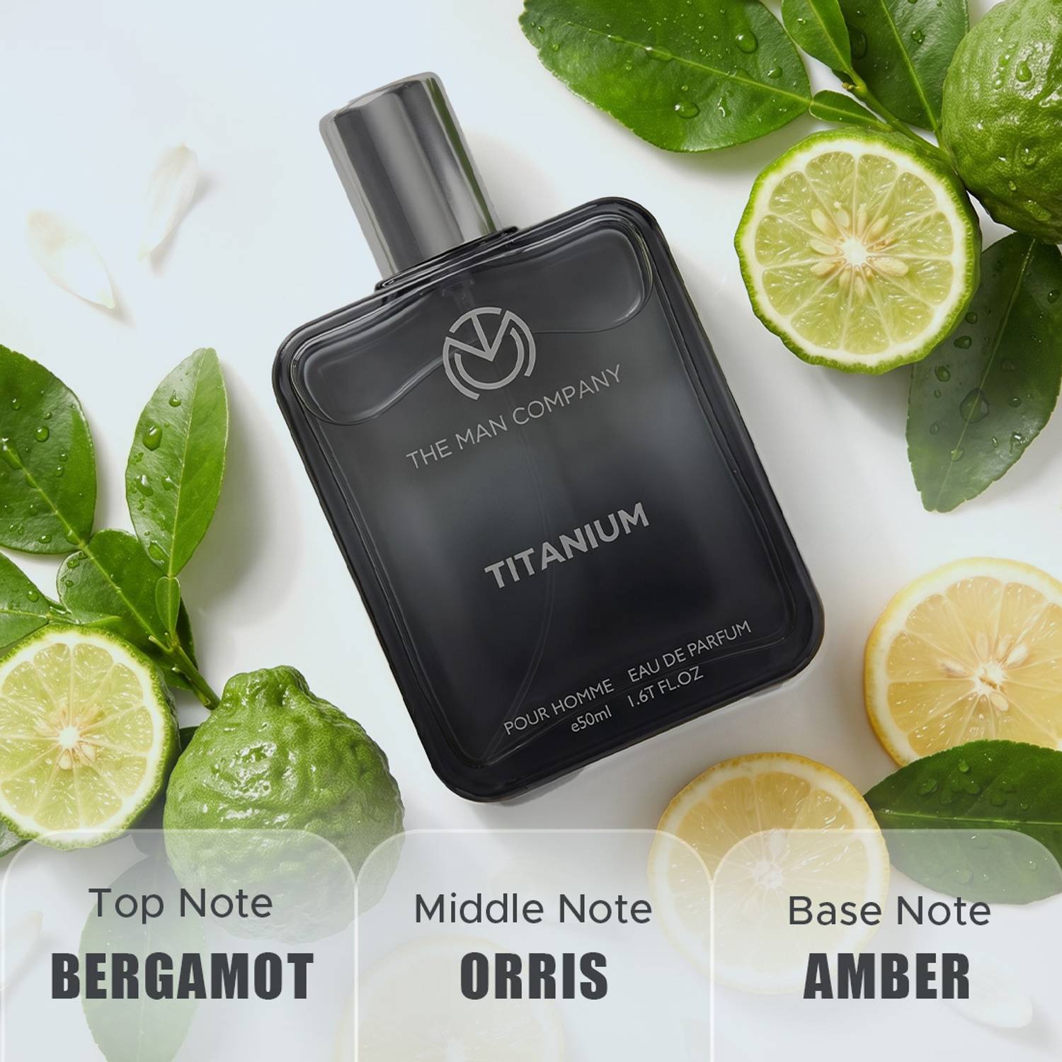 THE MAN COMPANY Titanium Perfume 50 ml - Image 2