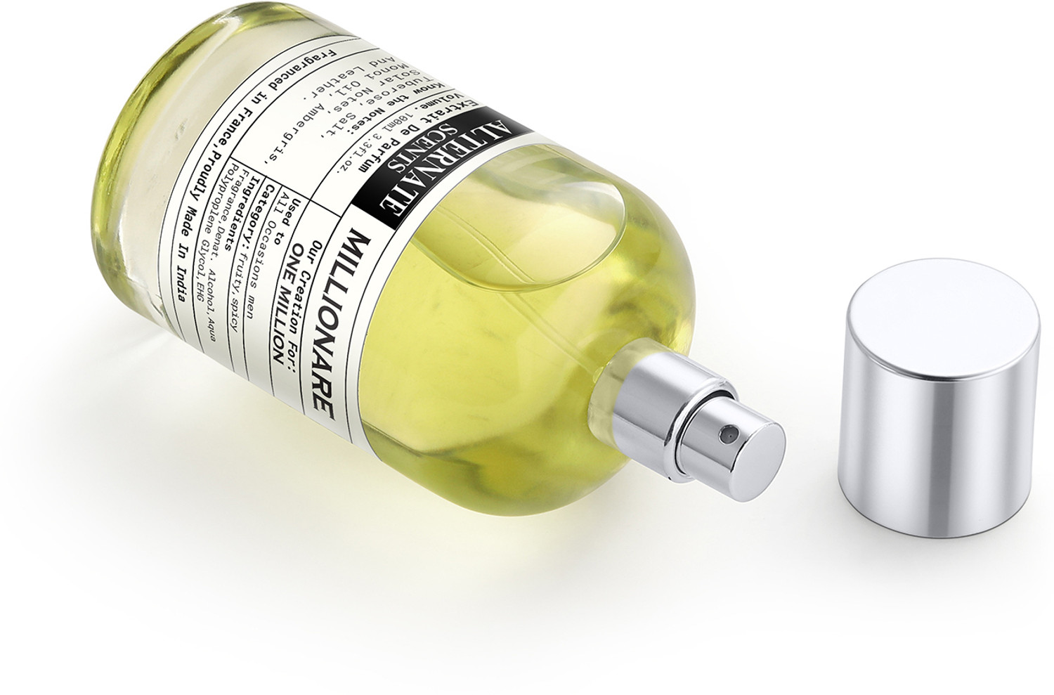 Image of Alternate Scents MILLIONARE Long Lasting Perfume 30% Oil Concentration Perfume - 100 ml