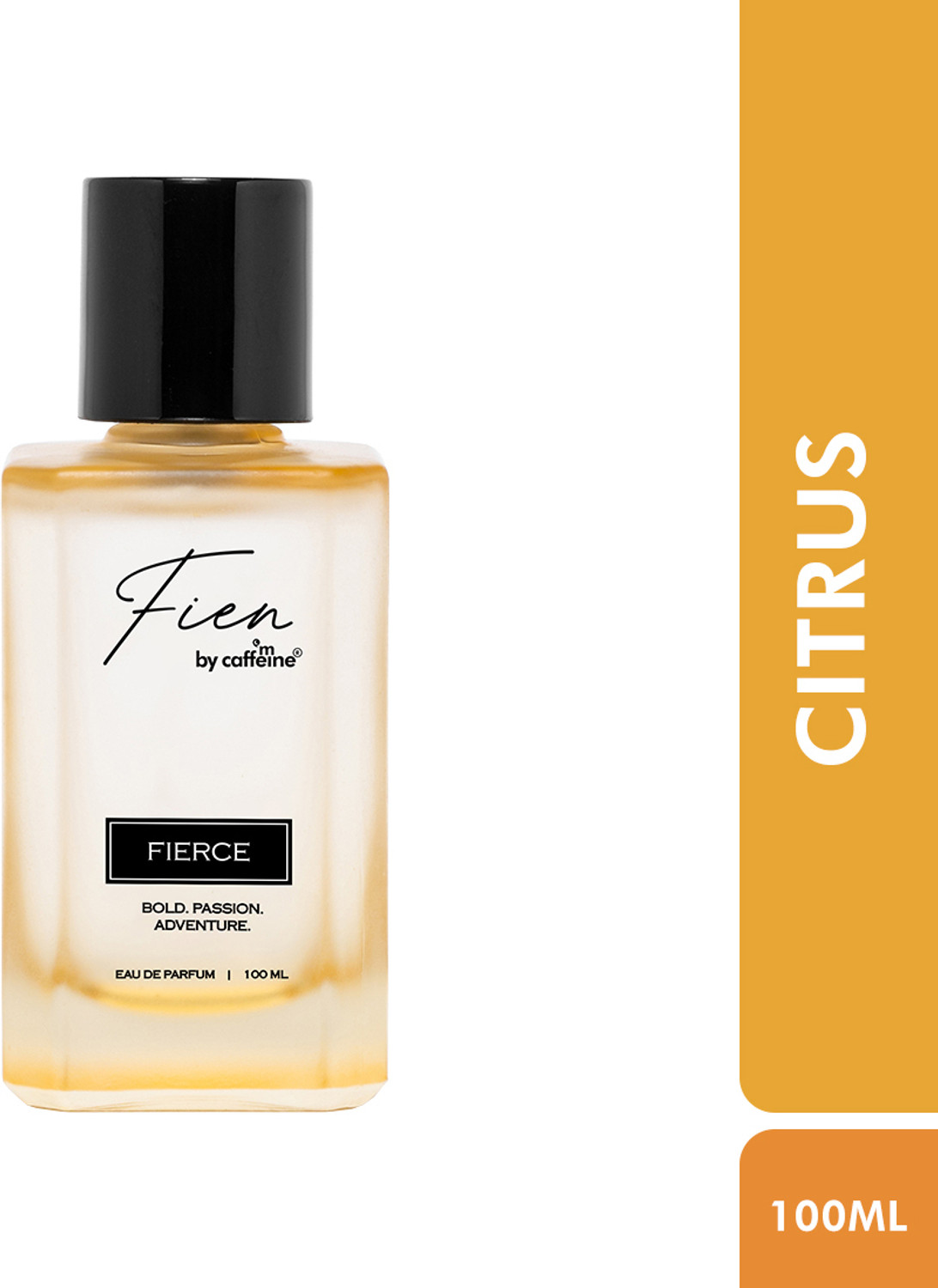 Image of Fien by mCaffeine Fierce Perfume for Men | Citrus EDP | 12 Hrs Long Lasting for All Occasions Eau de Parfum - 100 ml (For Men)