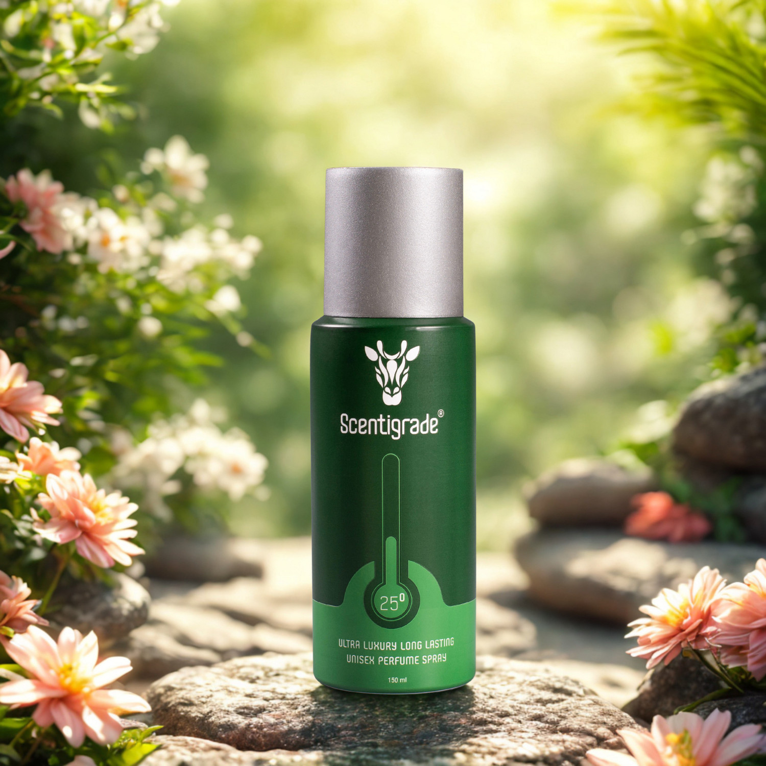 Image of Scentigrade Twenty Five Degree Unisex Luxury Perfume Body Spray |No Gas| Long Lasting Scent Eau de Cologne - 150 ml