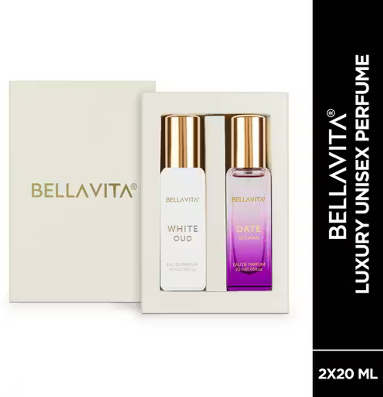 BELLAVITA Luxury DATE Woman +White OUD Perfume Combo 40 ml - Image 1