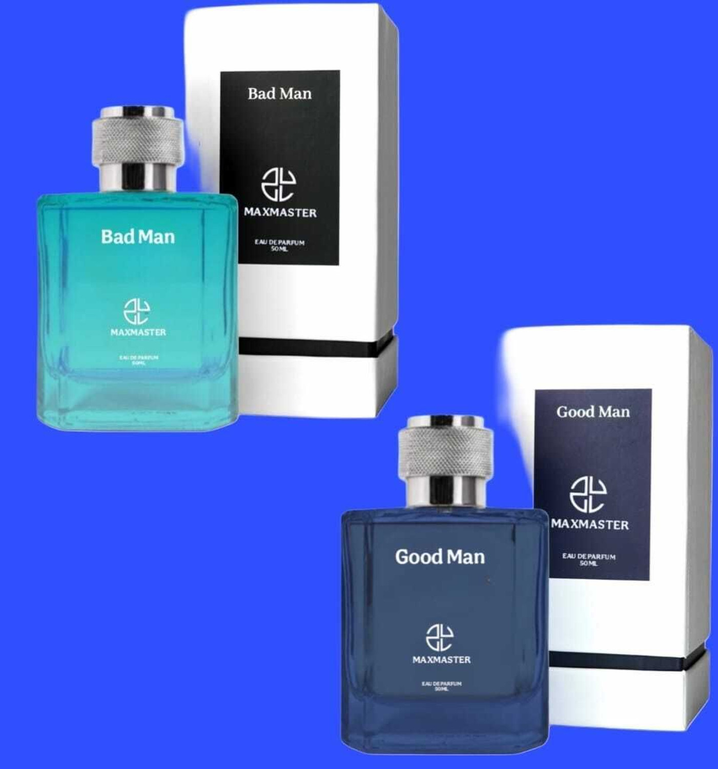 Image of HGHASAYAGIRL MAXIMOR GOOD MAN BAD MAN LUXURY PERFUME COMBO SET OF 50ML EACH 17 Eau de Parfum - 100 ml