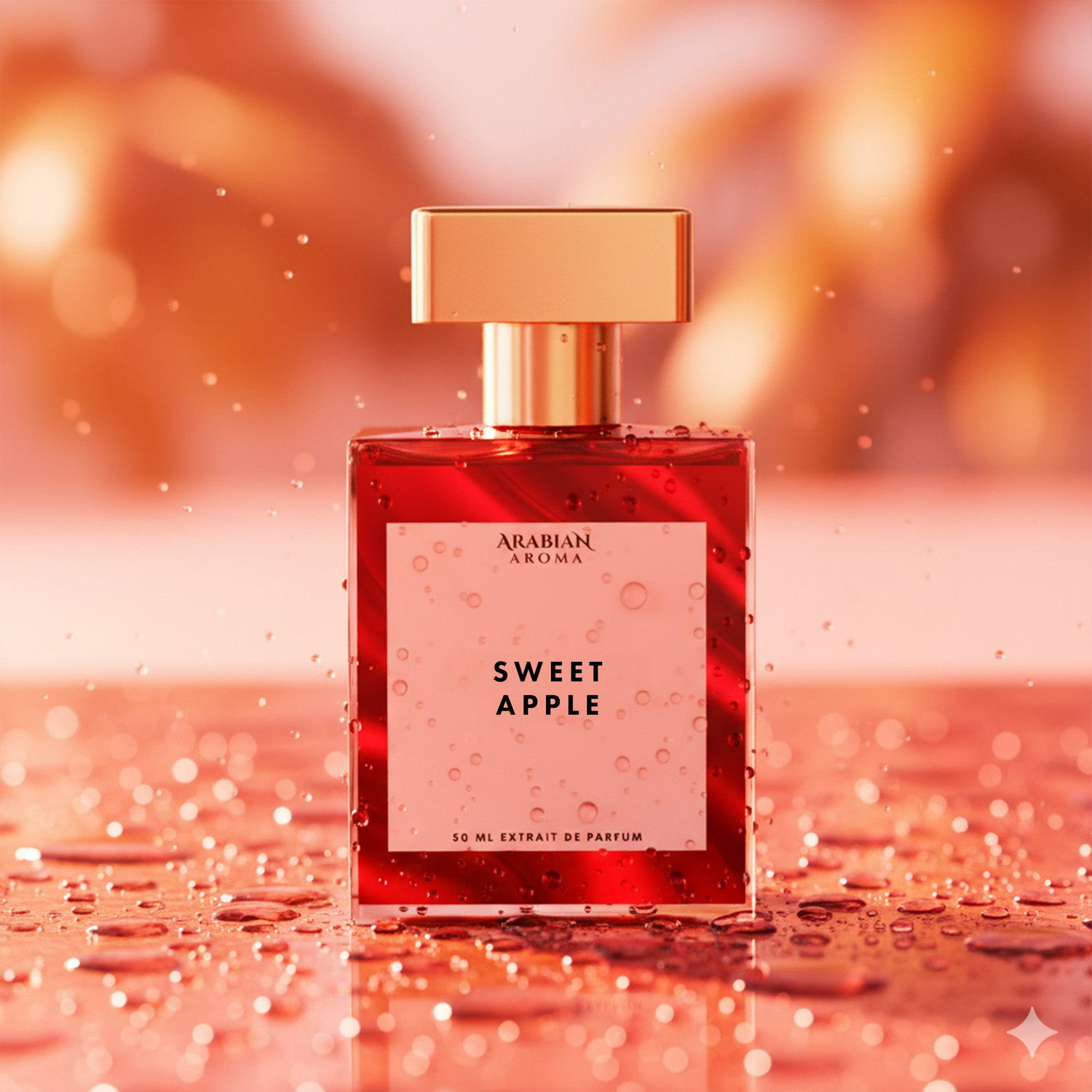 Image of Arabian Aroma Sweet Apple Perfume For Women Long-Lasting Floral Fruity Fragrance Extrait De Parfum - 50 ml