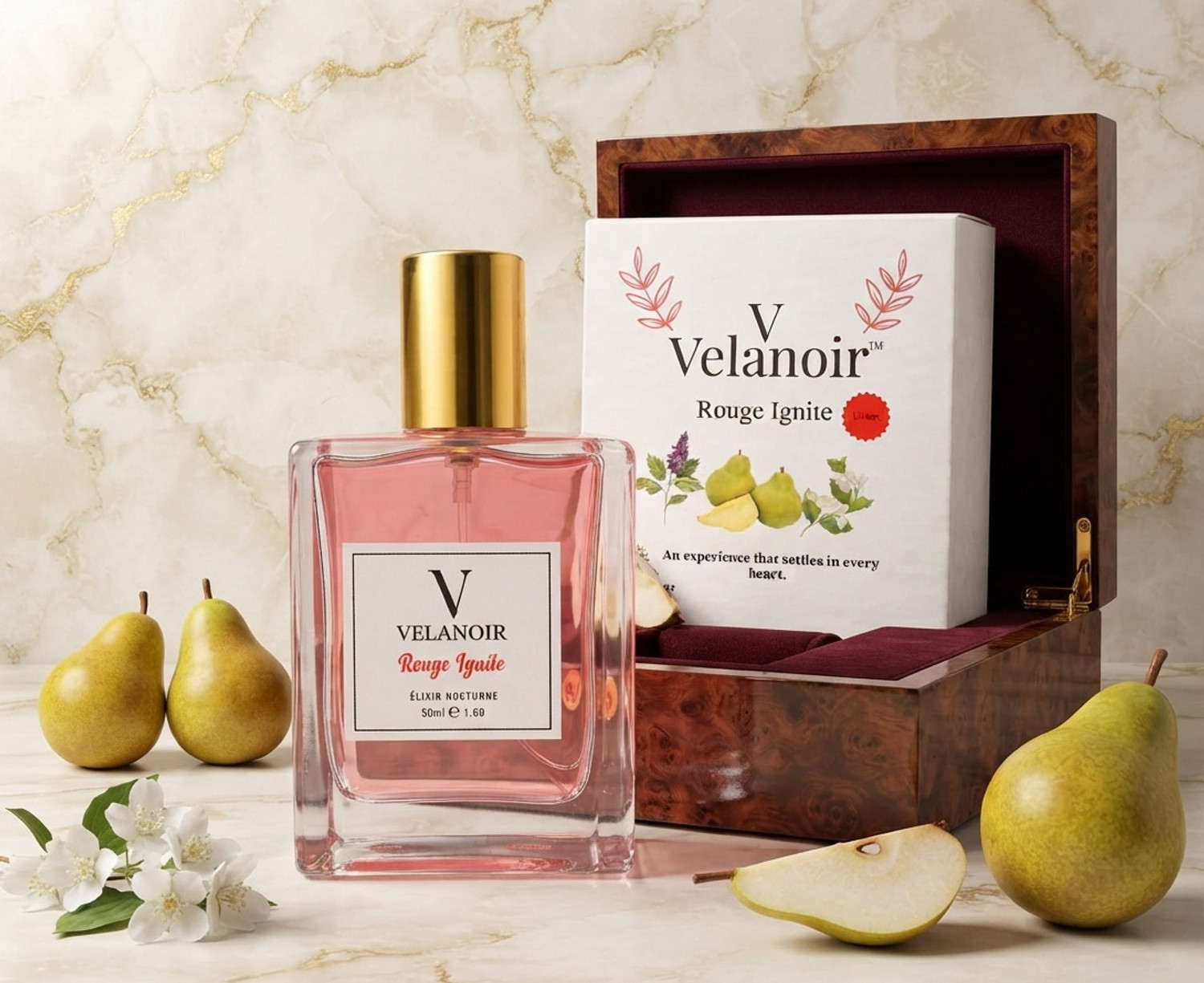 VELANOIR ROUGE IGNITE - Premium Perfume | Strong & Long Lasting | Luxury Eau de Parfum  -  50 ml