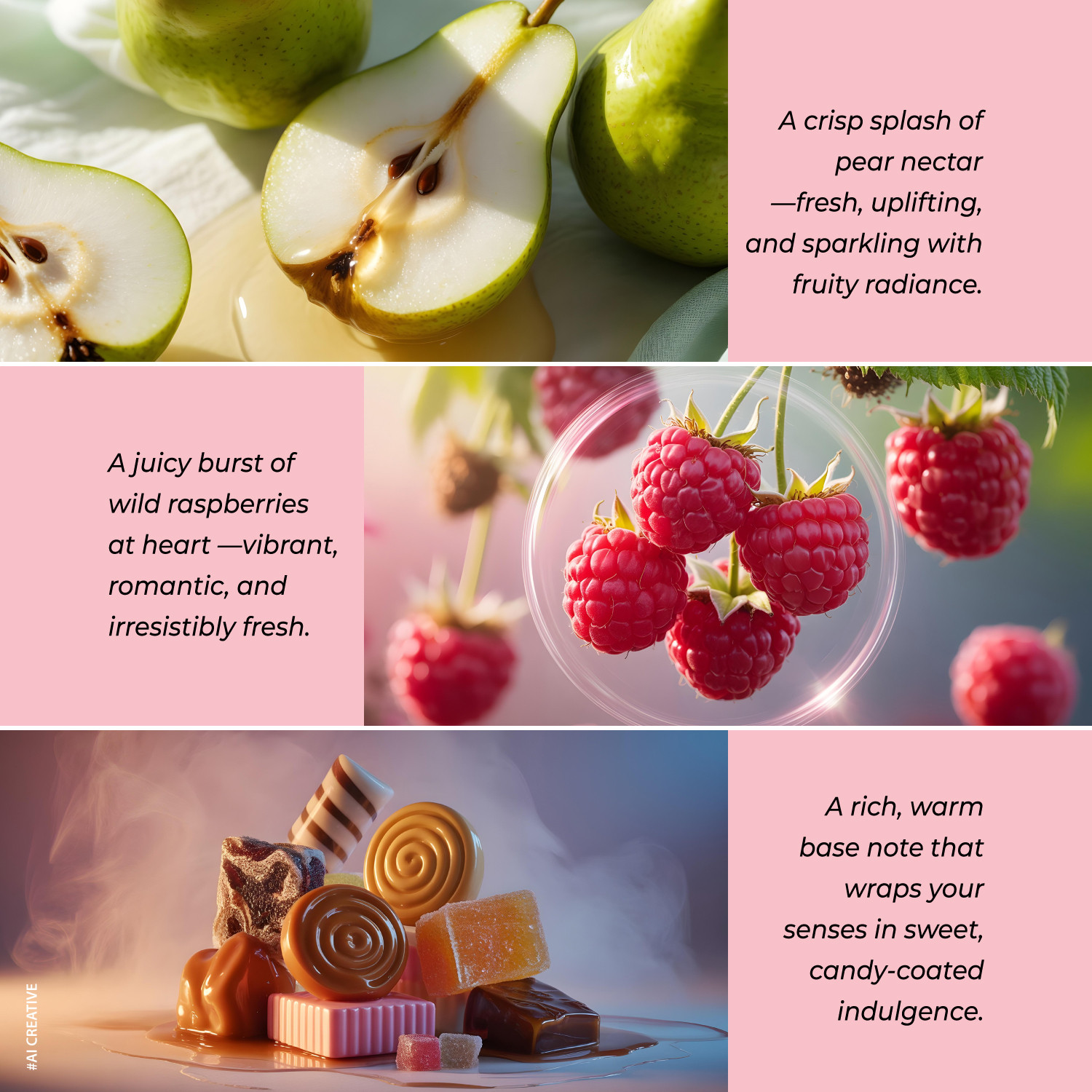 Image of RIYA Melody Raspberry Candy Trending New Luxury Perfume |Long Lasting, Jasmine, Amber Eau de Parfum - 50 ml