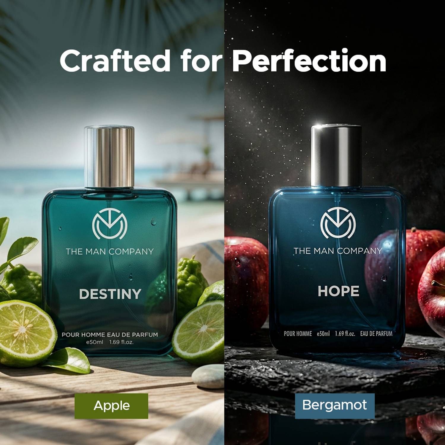 The Man Company Hope + Destiny EDP Pack of 2 · 50 ml (100 ml total) - Image 2