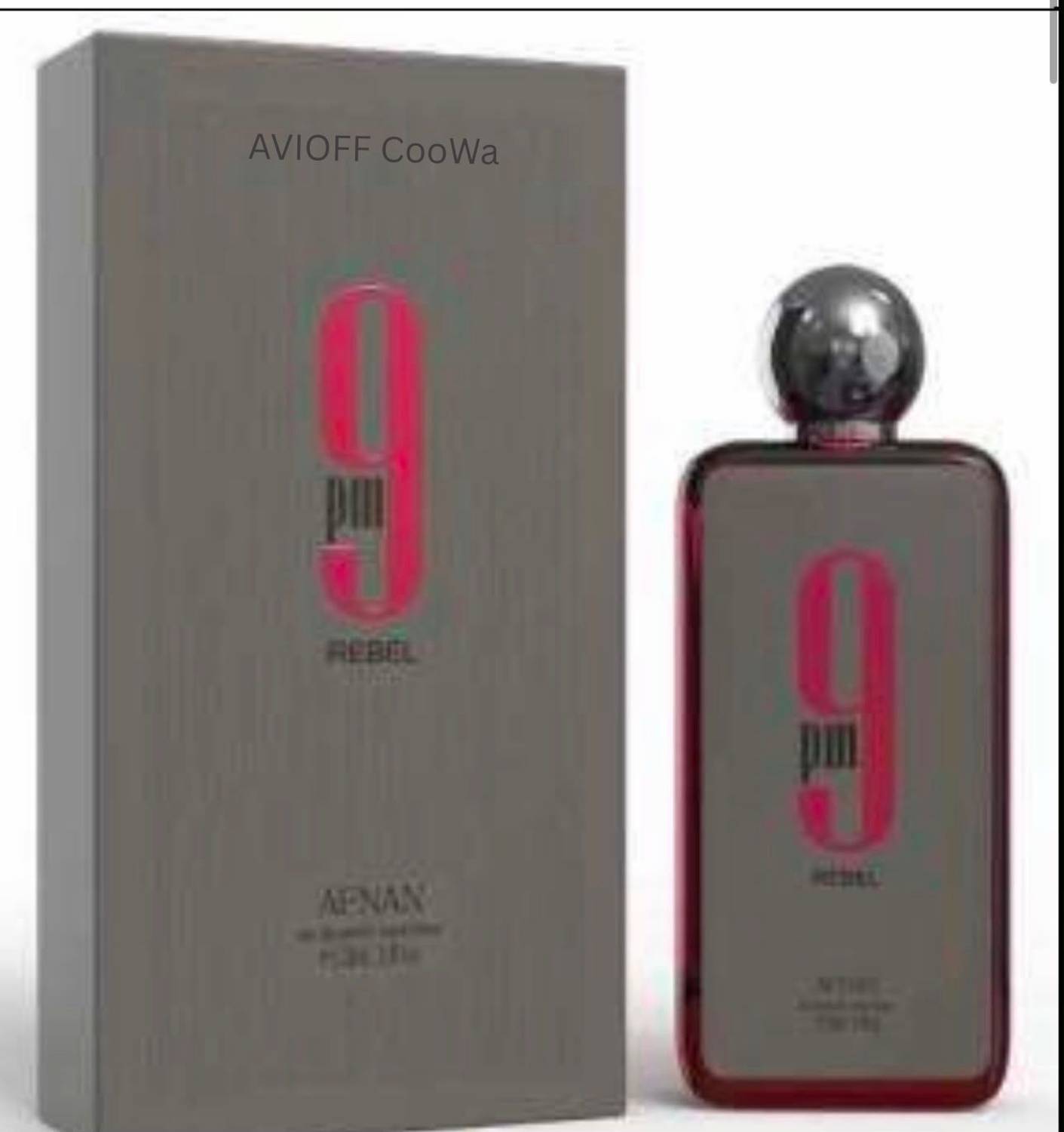 AVIOFF CooWa 9PM REBEL AFNAN124788 Eau de Parfum 100ml - Image 1