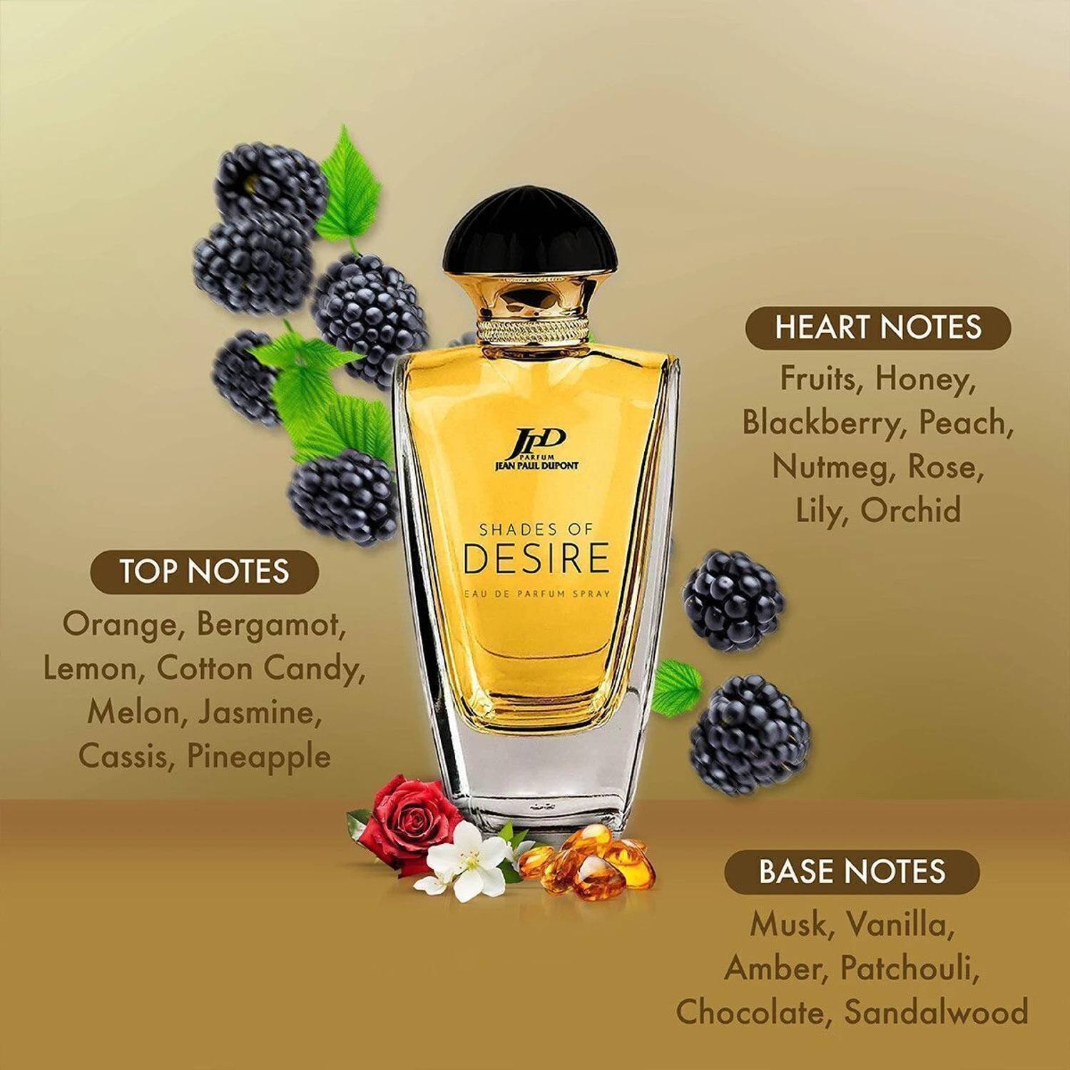 Jean Paul Dupont Shades Of Desire EDP 100 ml - Image 2