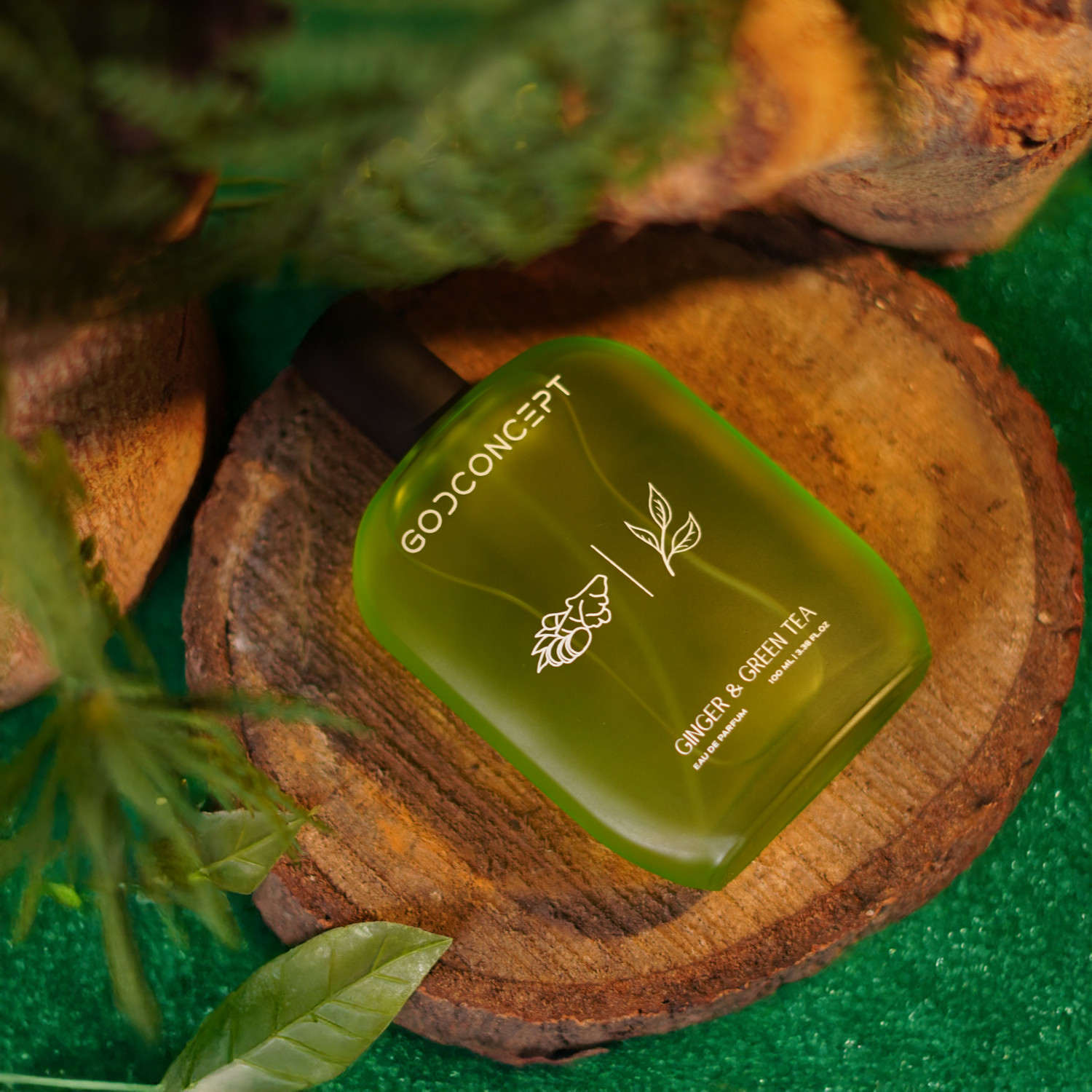 Image of GodConcept Ginger&GreenTea Perfume - 100 ml
