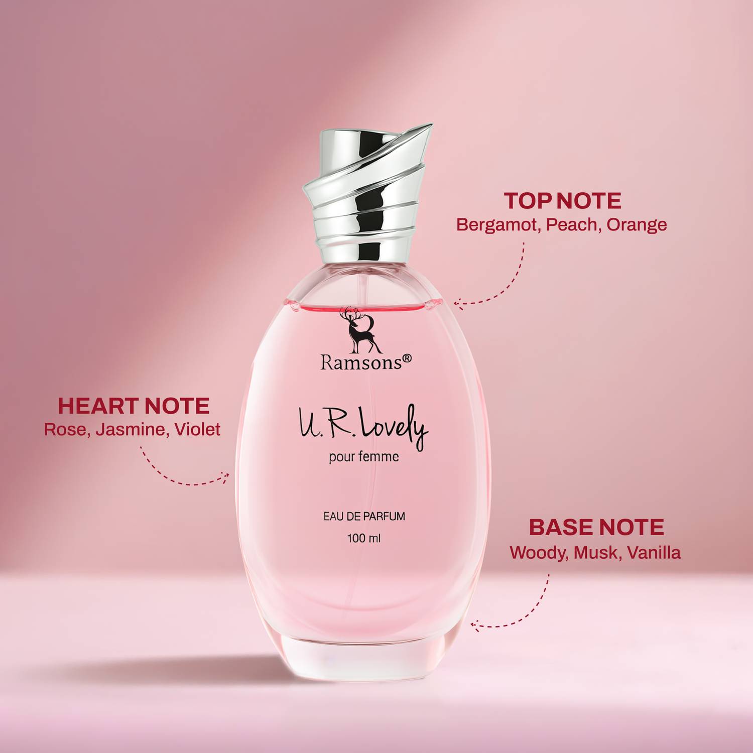 RAMSONS U. R. Lovely Eau de Parfum - 100 ml - Image 3