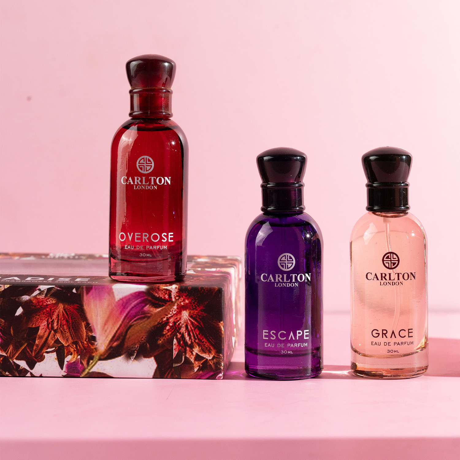 Image of CARLTON LONDON Paradise Gift Set of 3 - 30ml each Eau de Parfum - 90 ml