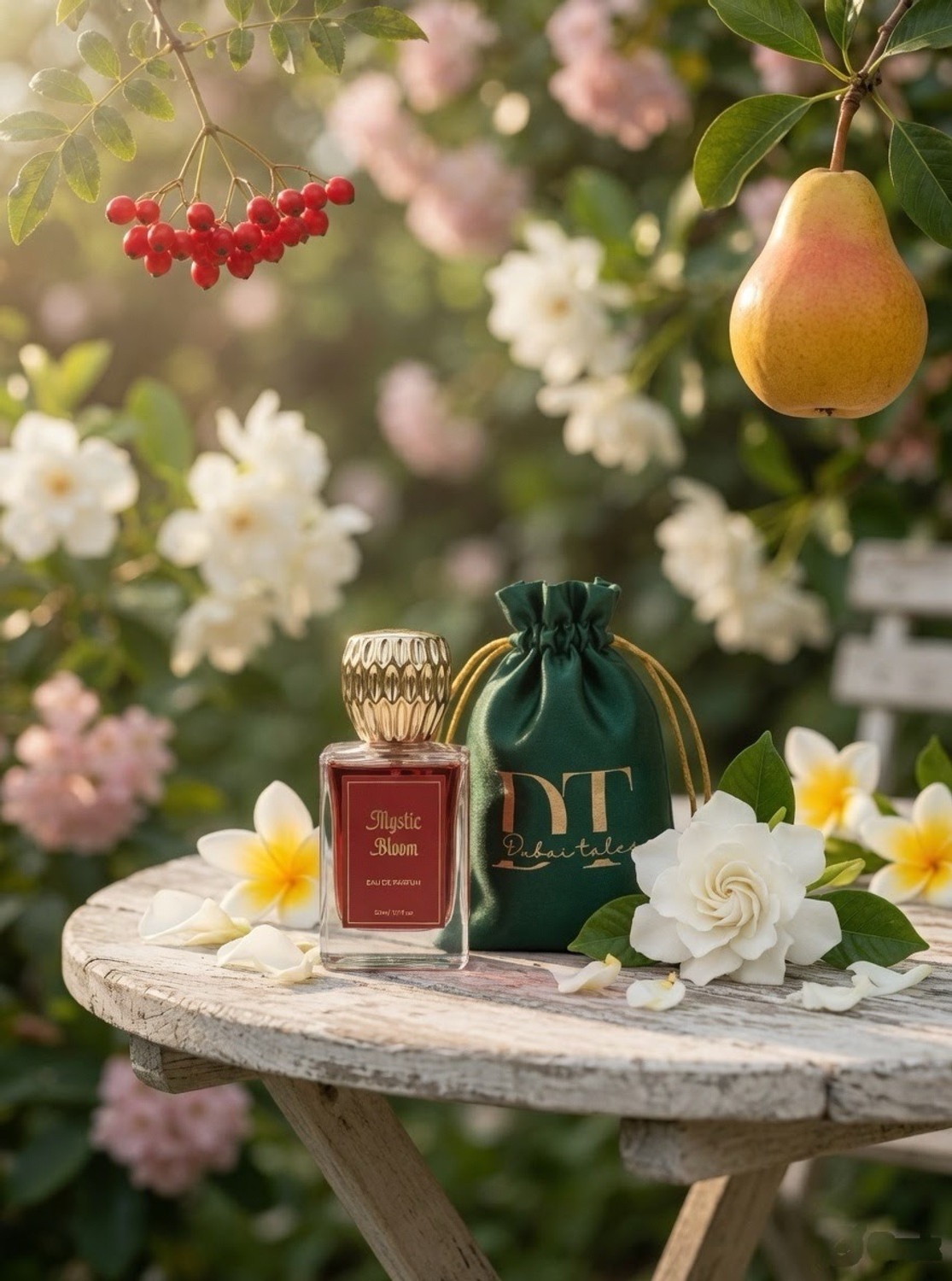 Image of Dubai Tales Mystic Bloom Eau de Parfum | Long Lasting Perfume with Peony, Rose & Sandalwood Eau de Parfum - 50 ml