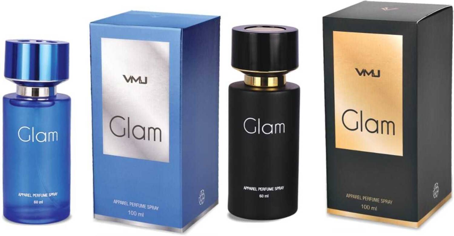 VMJ Glam Black & Blue 60ml Eau de Parfum Pack of 2 - Image 1