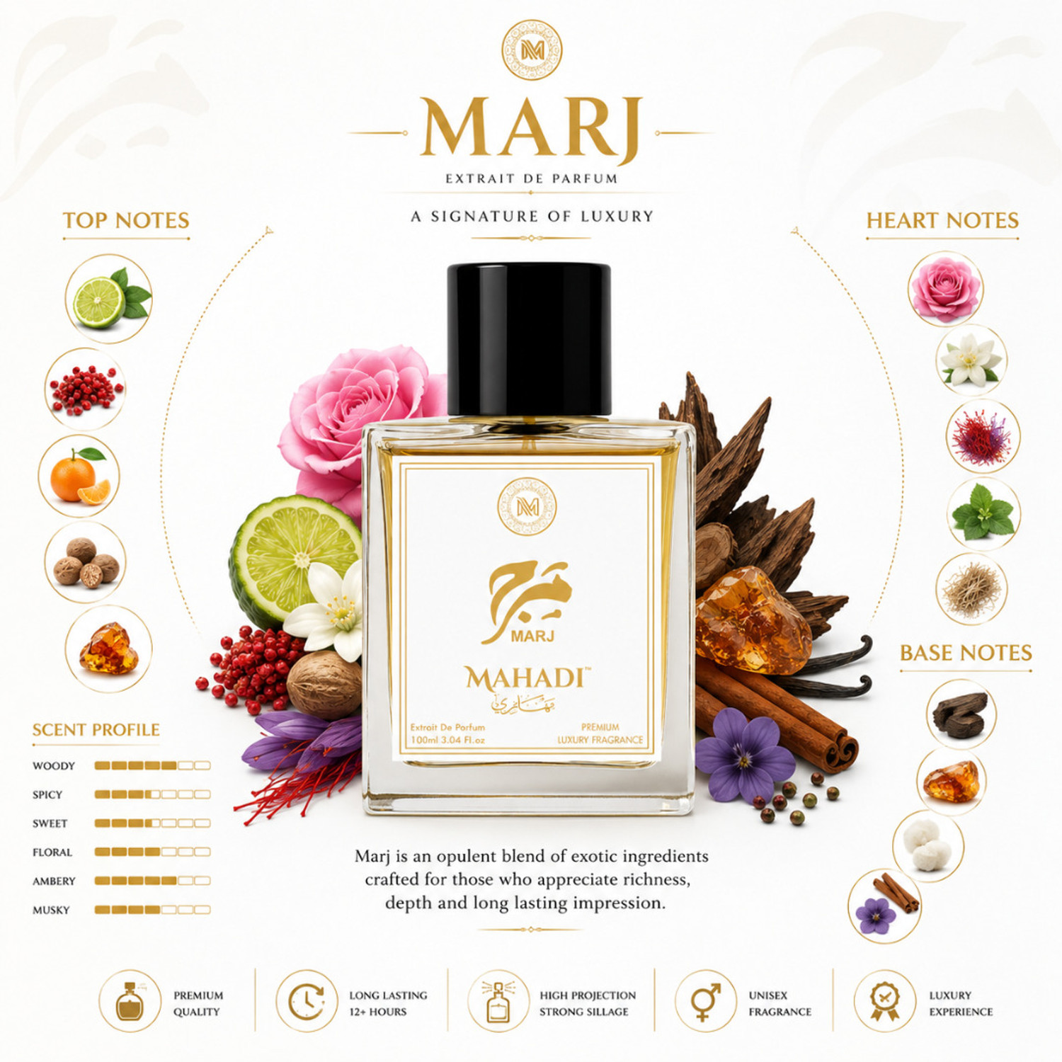 Image of Mahadi Marj Perfume - 100 ml
