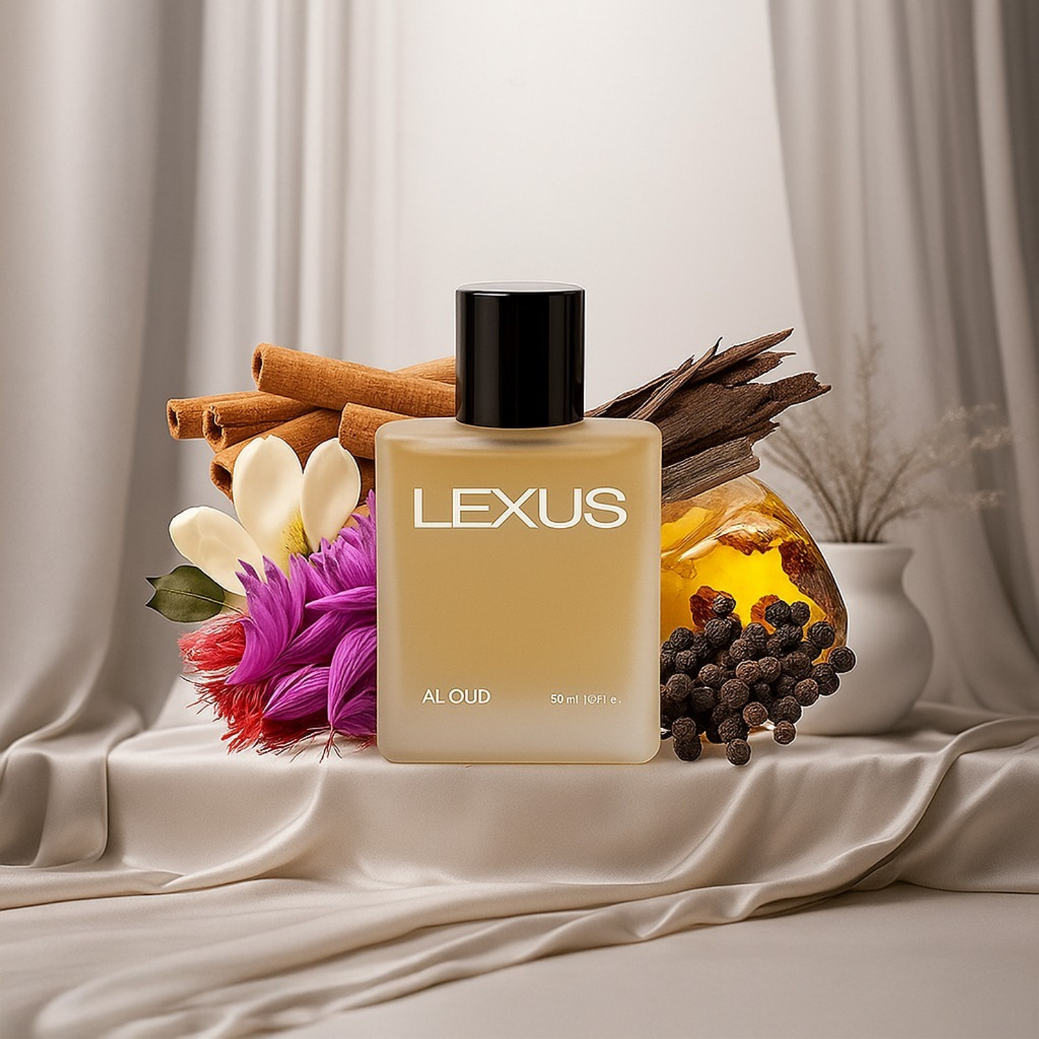 Image of Al oud Premium Combo Perfume Bomb and Lexus | Woody Oriental Long-Lasting Fragrance Eau de Parfum - 60 ml