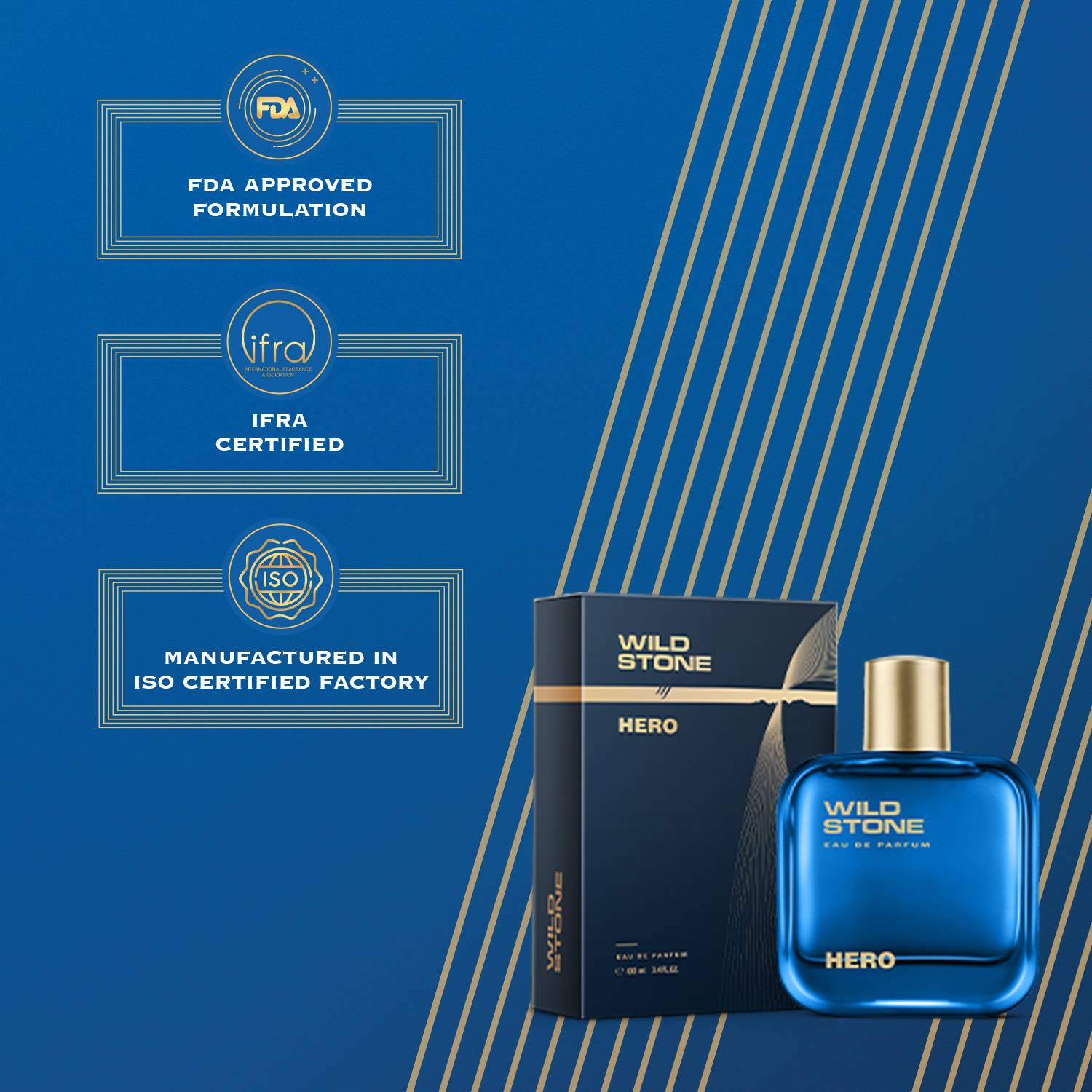 Wild Stone HERO 100 ml Eau de Parfum - Image 3