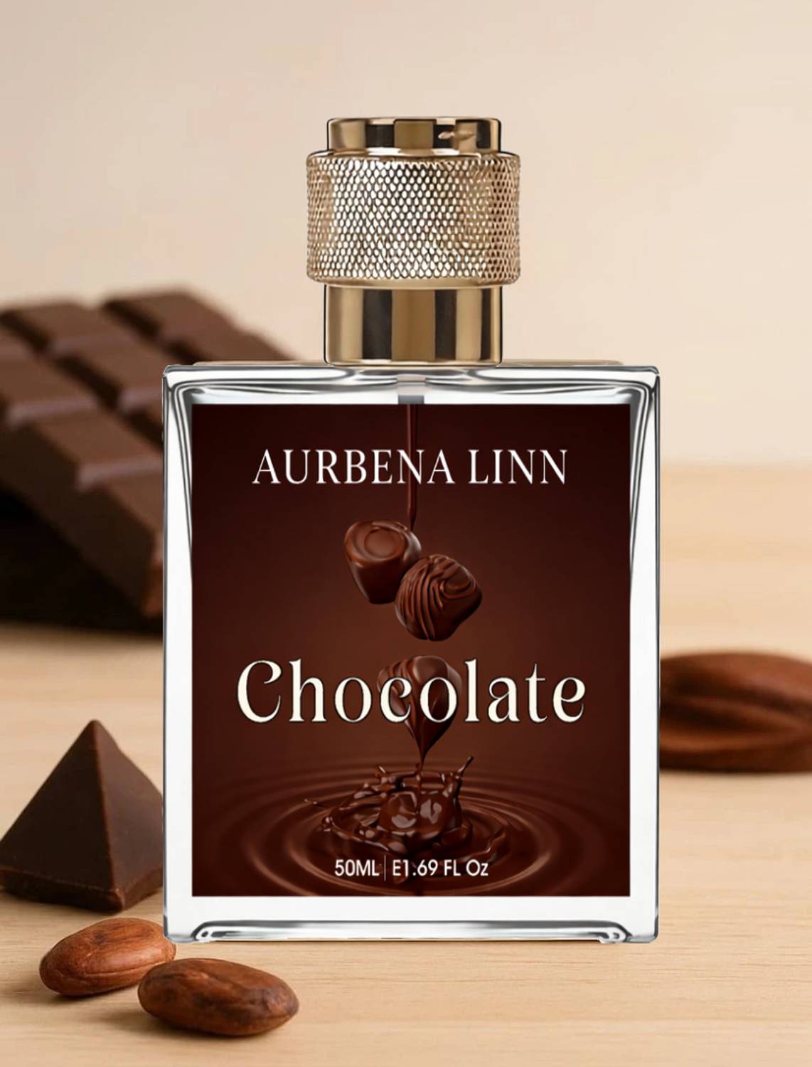 Aurbena Linn Chocolate Fresh And Floral Eau de Parfum - 50 ml - Image 2