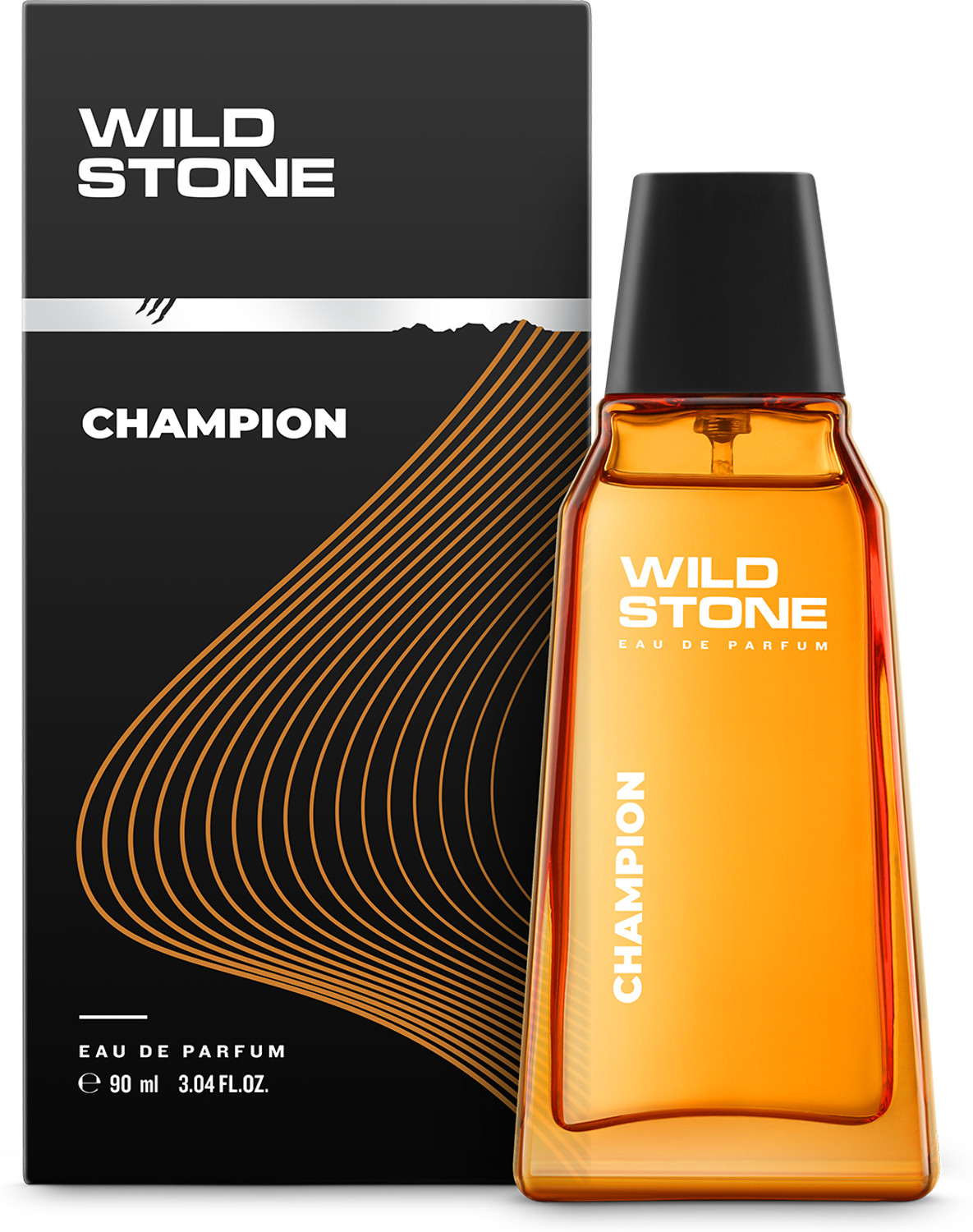 Image of Wild Stone Champion Perfume, Long Lasting Fragrance Scent, Luxury Perfume Spray, Eau de Parfum - 90 ml