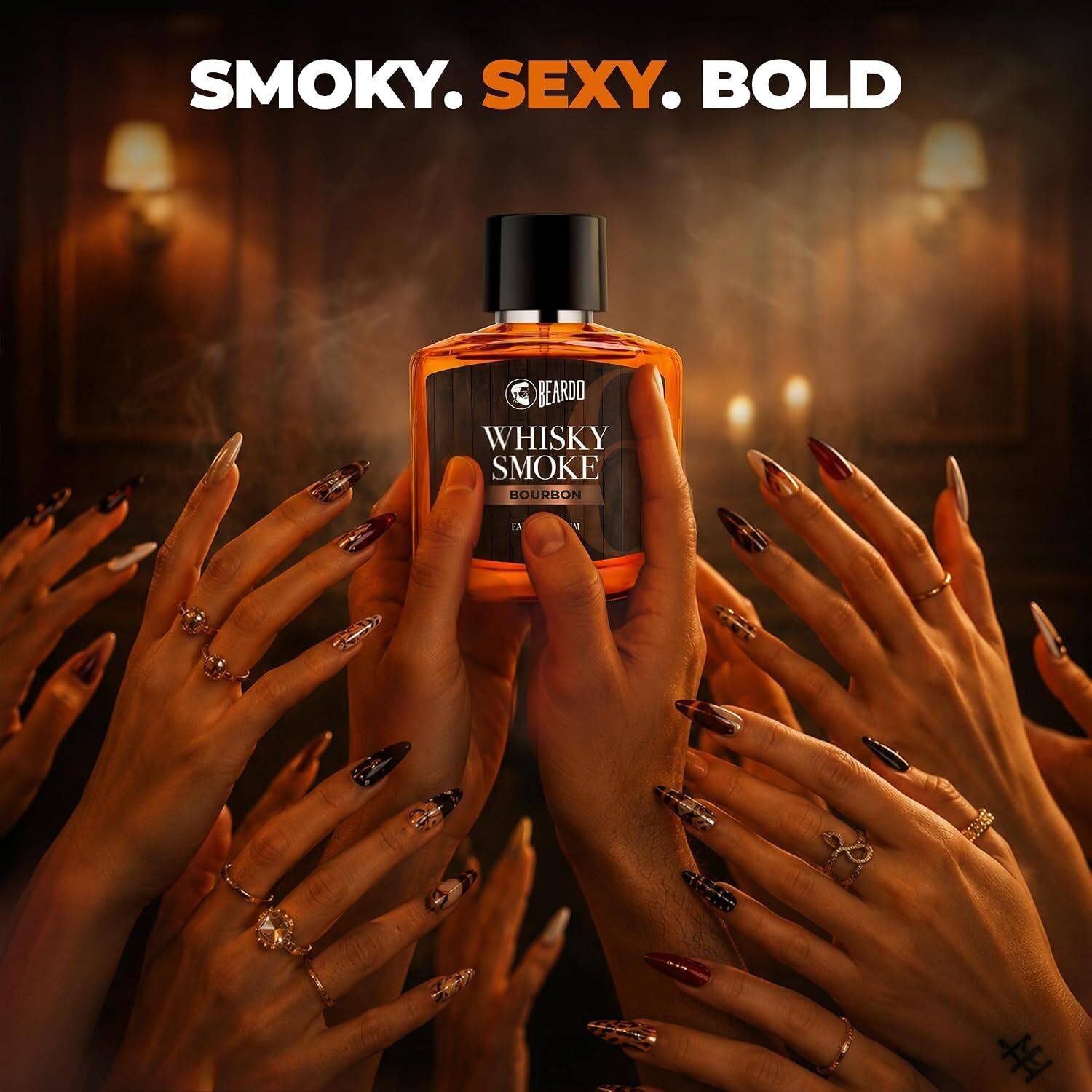 BEARDO Whisky Smoke Bourbon Perfume EDP 100 ml - Image 4