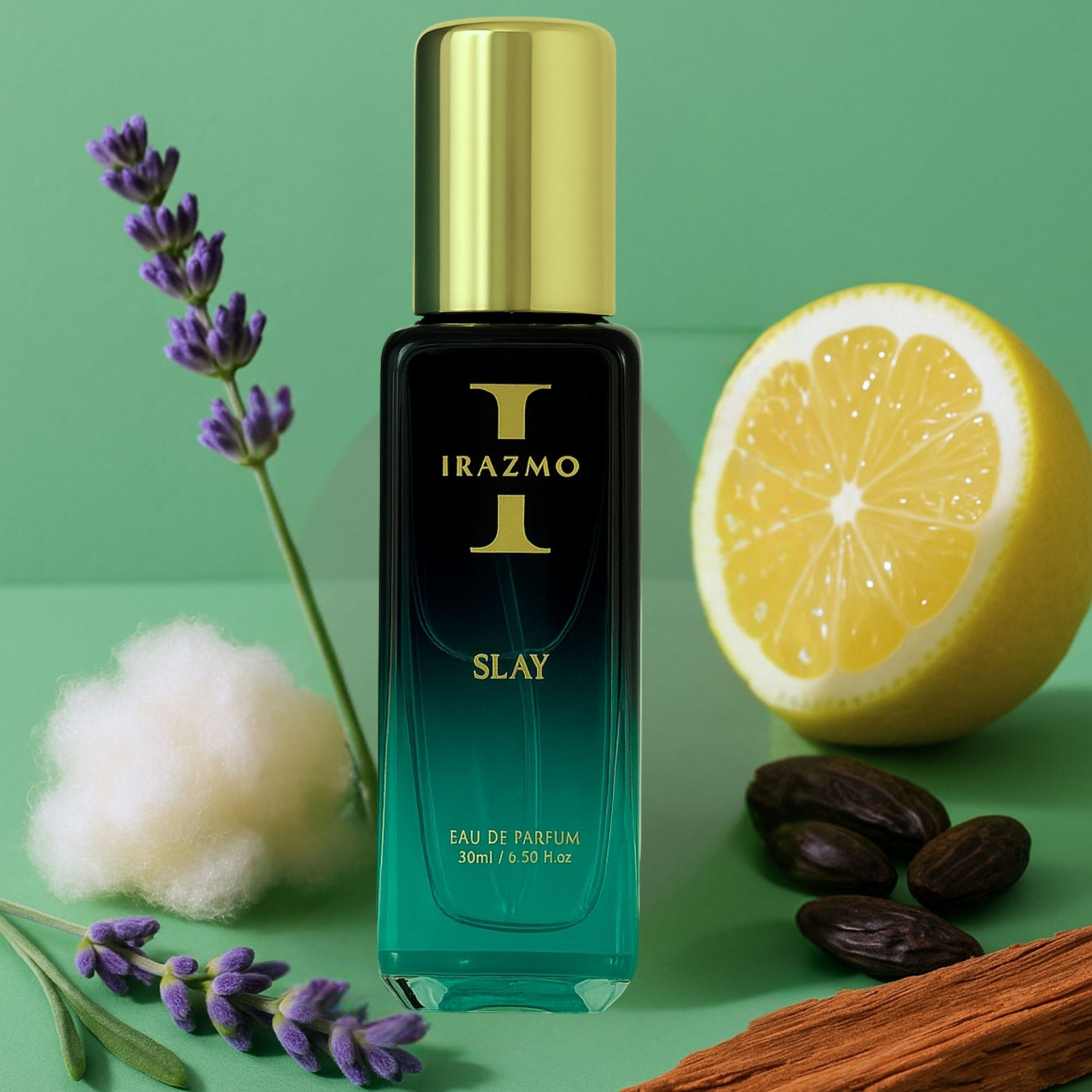 Image of Irazmo Slay | Long Lasting | Travel Friendly | Woody, Musk, Spicy | Eau de Parfum - 20 ml (For Men)