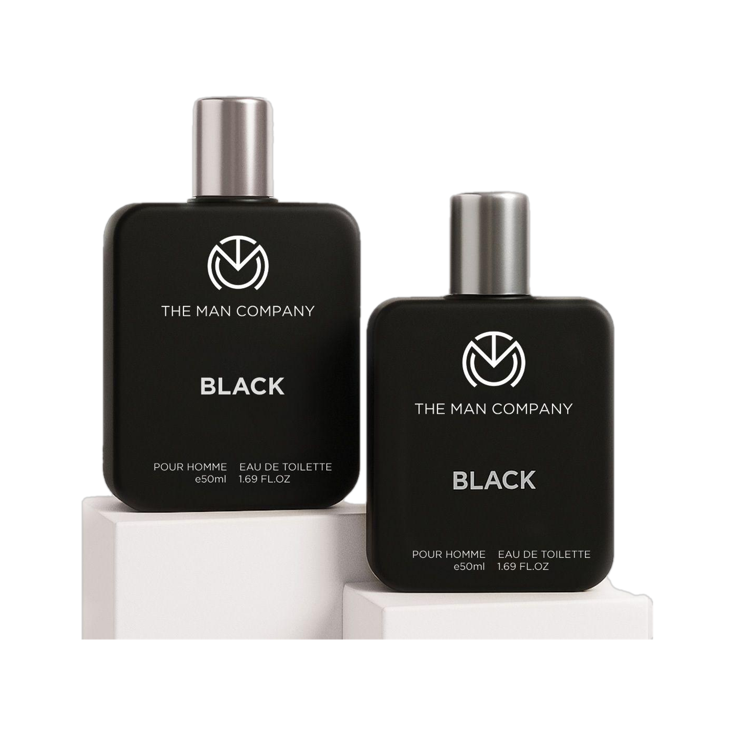 THE MAN COMPANY Black EDT Perfume For Men (Pack of 2, 50ml each)