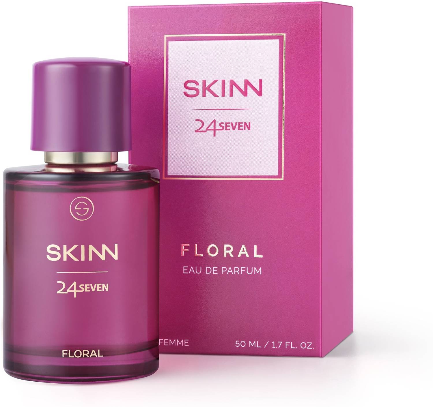 SKINN by TITAN 24 Seven 50ml Floral Eau de Parfum - Image 2