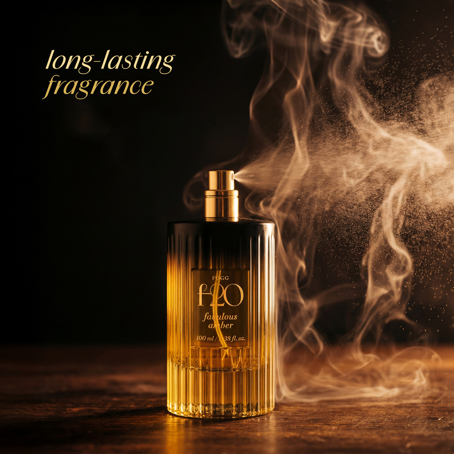 Image of FOGG Premium Luxury Unisex Perfume f20 Fabulous Amber -100ml Eau de Parfum - 100 ml