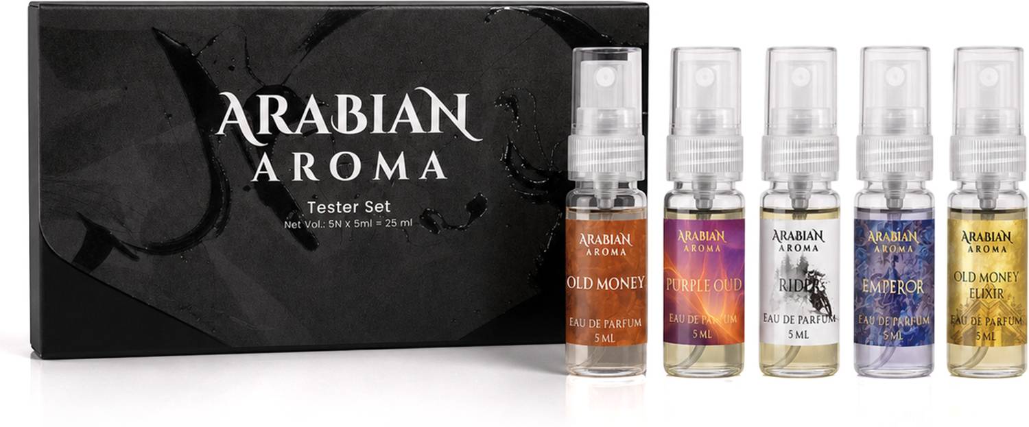 Arabian Aroma Imperial Men Perfume Pack of 5 · 5 ml (25 ml total)