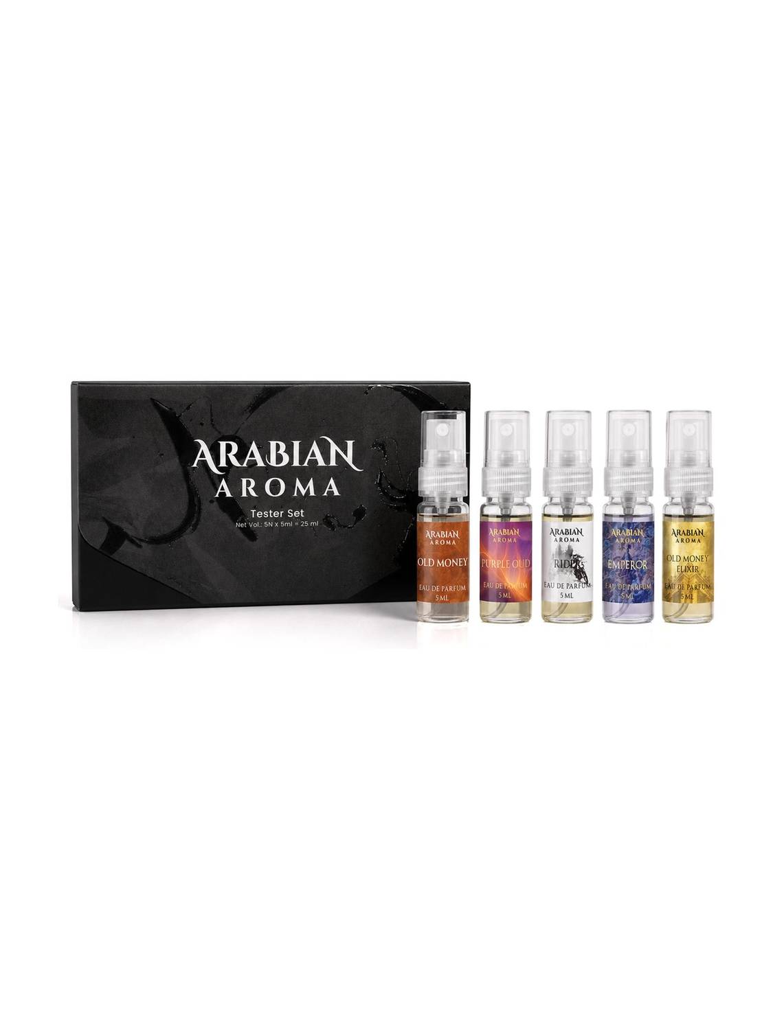 Arabian Aroma Imperial Men Perfume Pack of 5 · 5 ml (25 ml total) - Image 1
