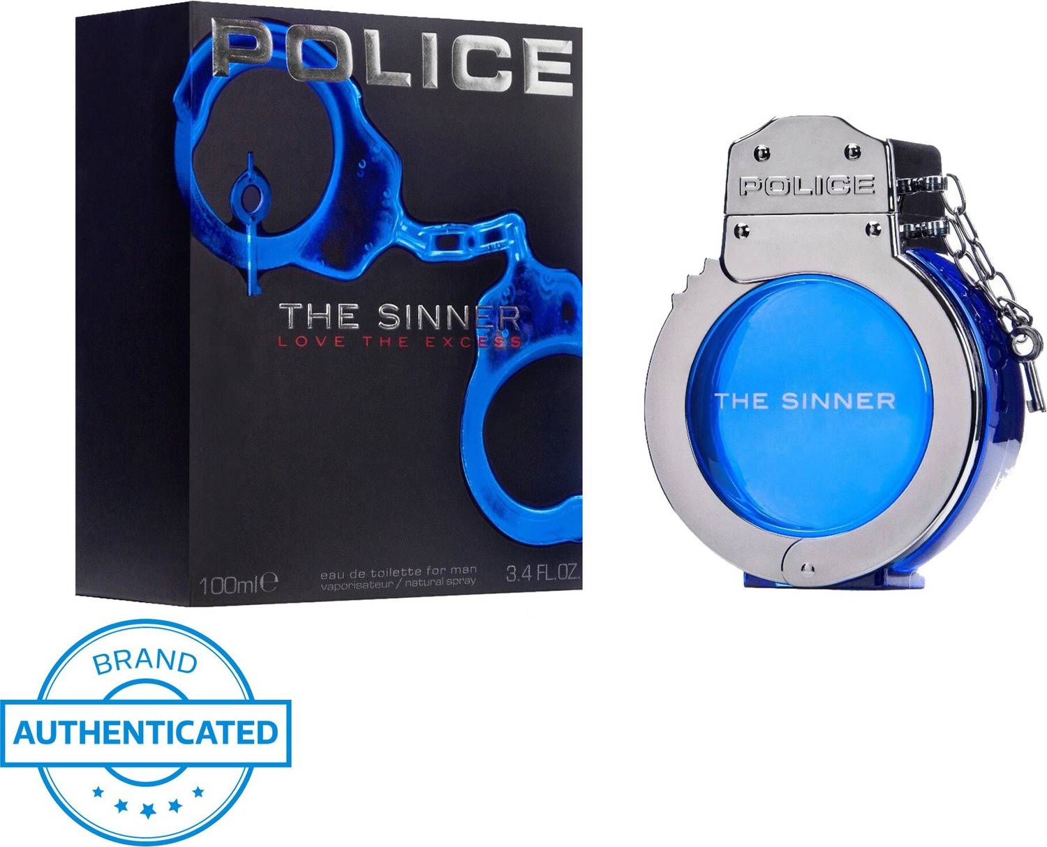 Buy Police Sinner Eau de Toilette - 100 ml Online In India
