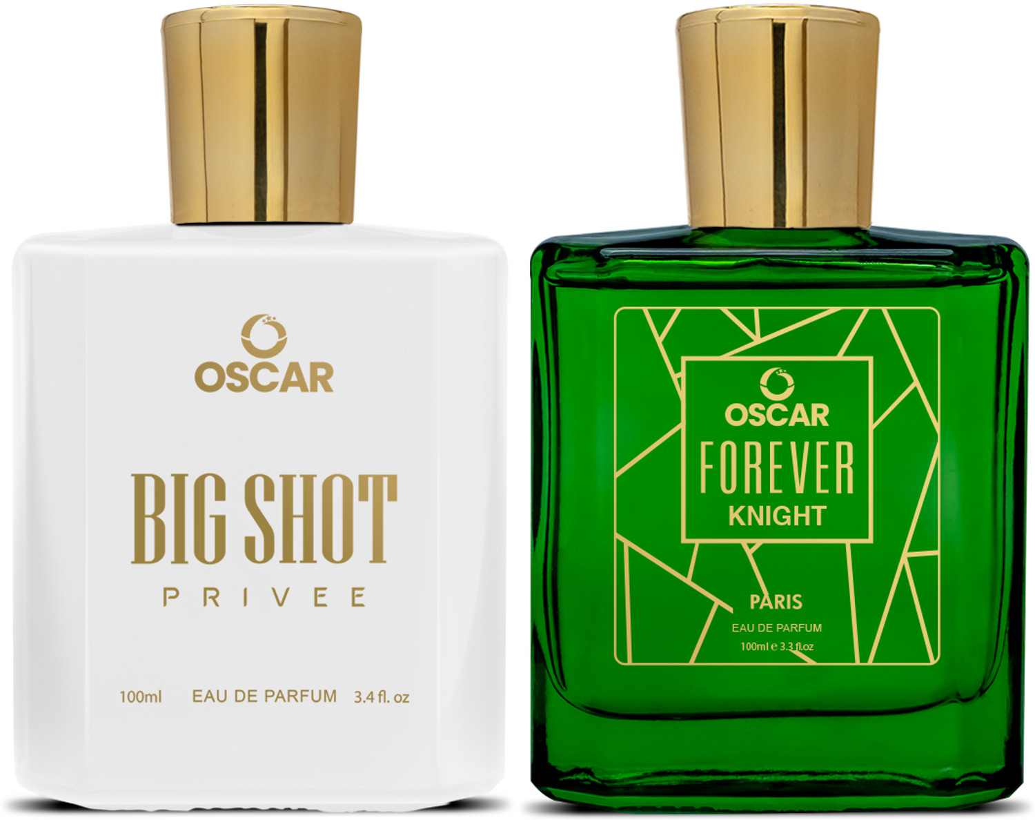 Image of OSCAR Big Shot Privee & Forever Knight Premium Perfume Combo | Strong & Long Lasting Eau de Parfum - 200 ml