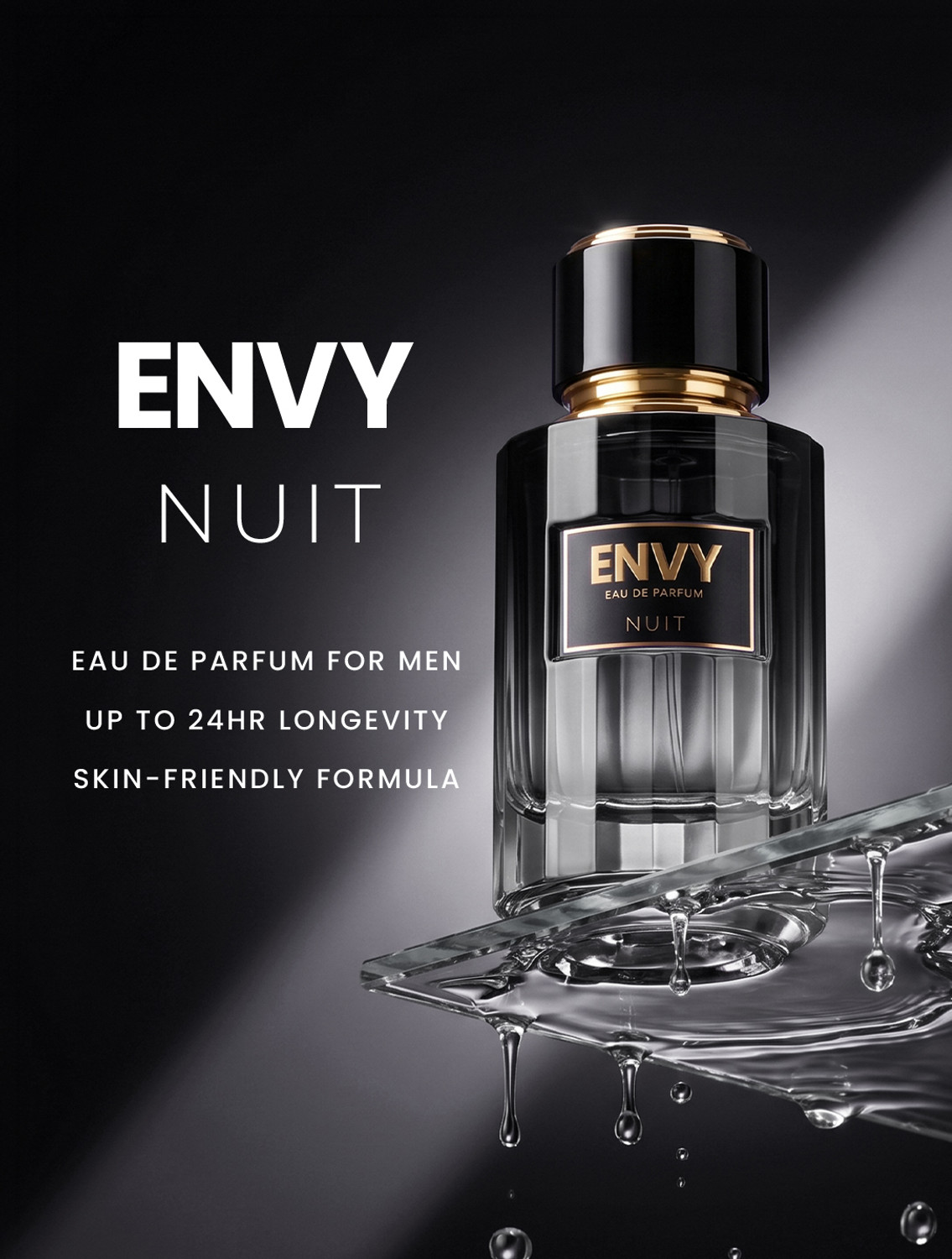 Image of Envy Nuit Long Lasting Fresh Woody Musky Eau de Parfum - 100 ml