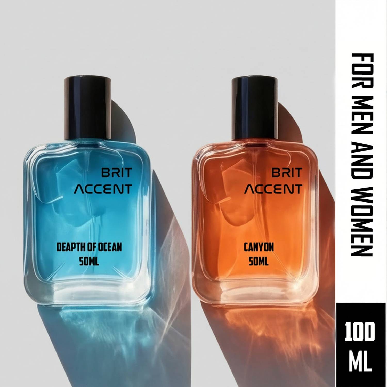 BRIT ACCENT Combo Pack Of 2, 200 ml Pack of 2 · 100 ml (200 ml total) - Image 1