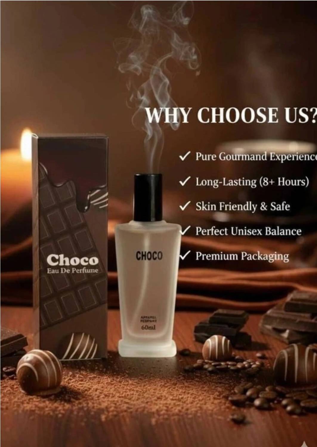 Dr. Corbero Signature Chocolate Perfume 60ml - Image 4