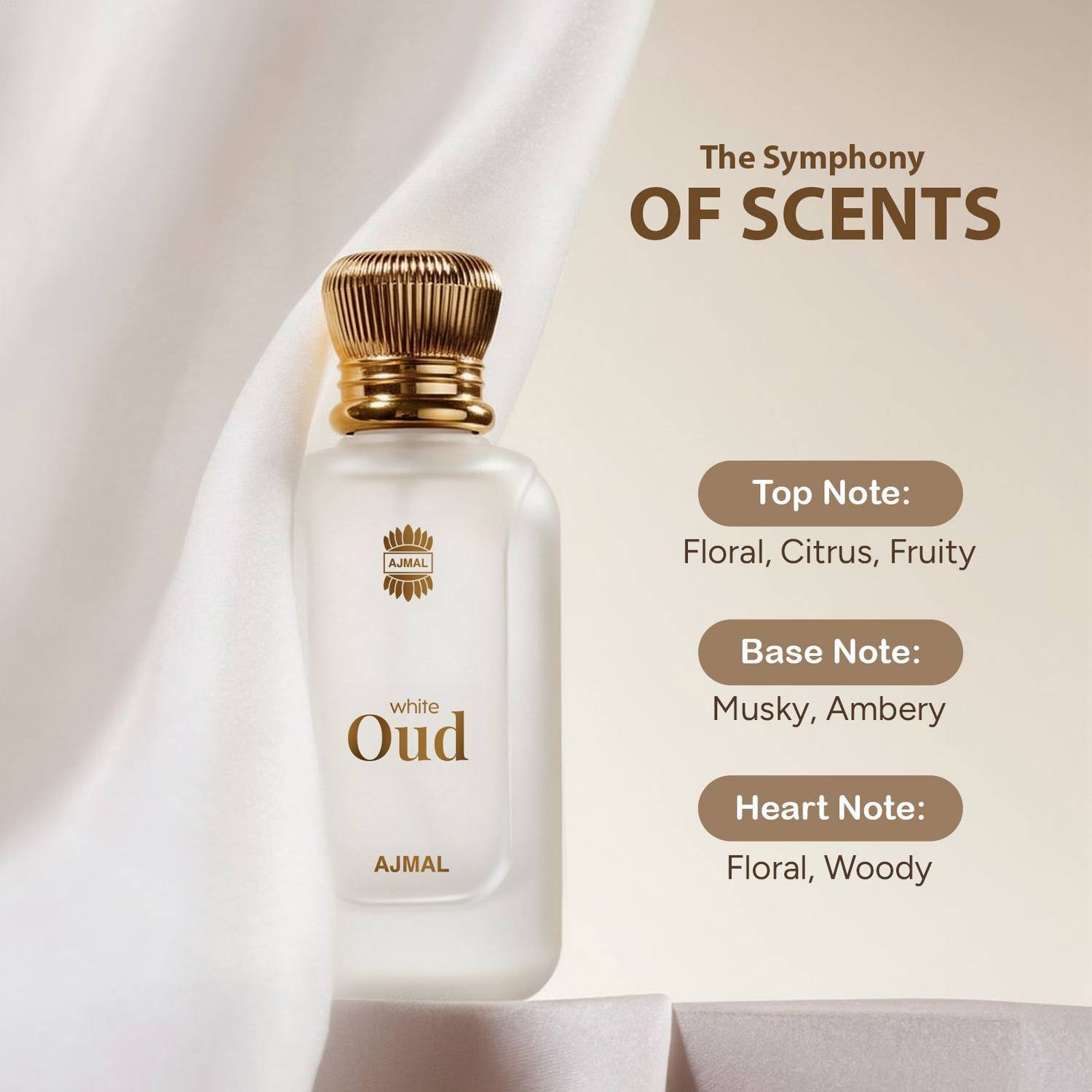 Ajmal White Oud EDP 30 ml - Image 3