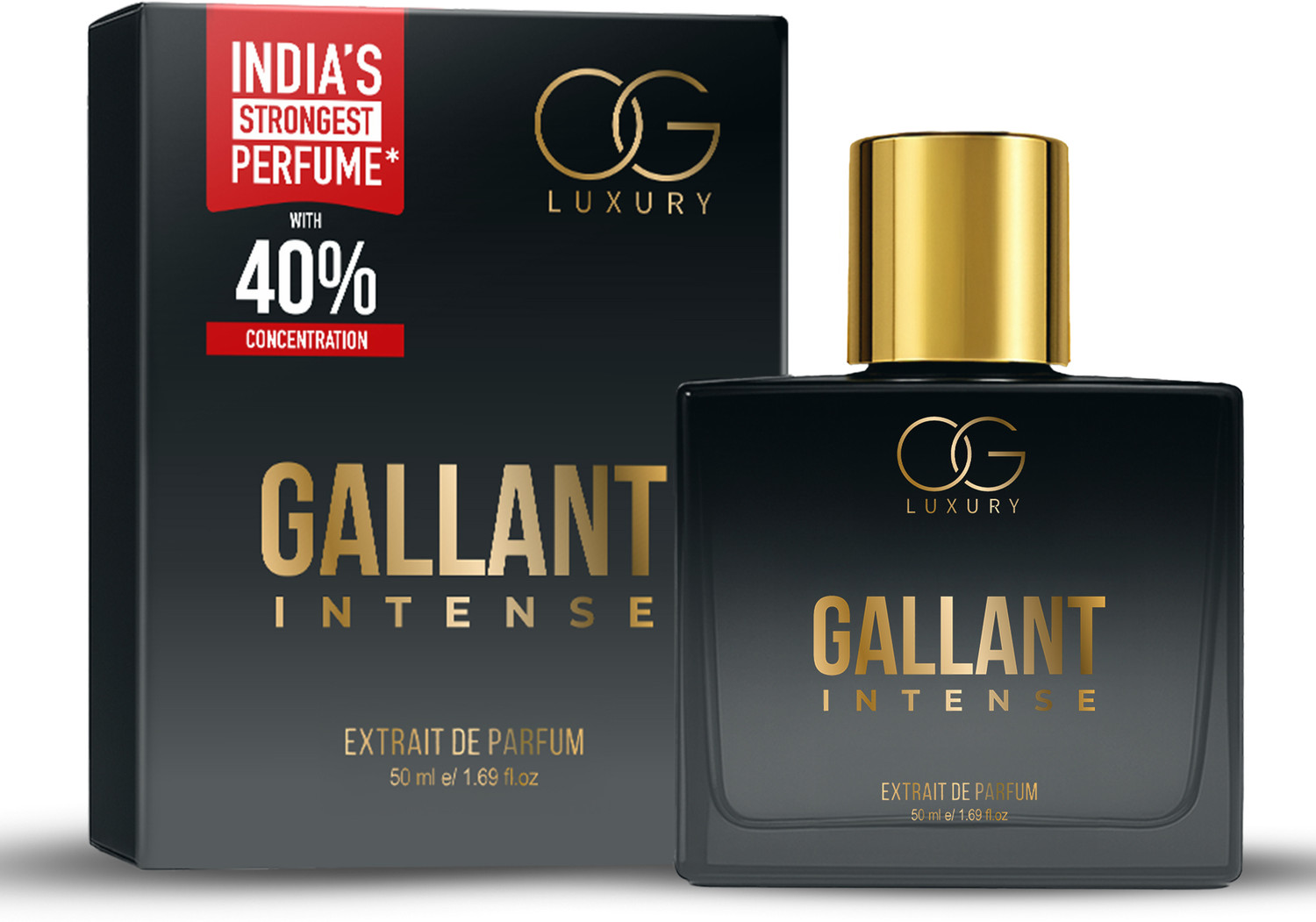 Image of OG LUXURY India's First & Strongest Perfume Gallant Intense, Long Lasting Premium Extrait De Parfum - 50 ml