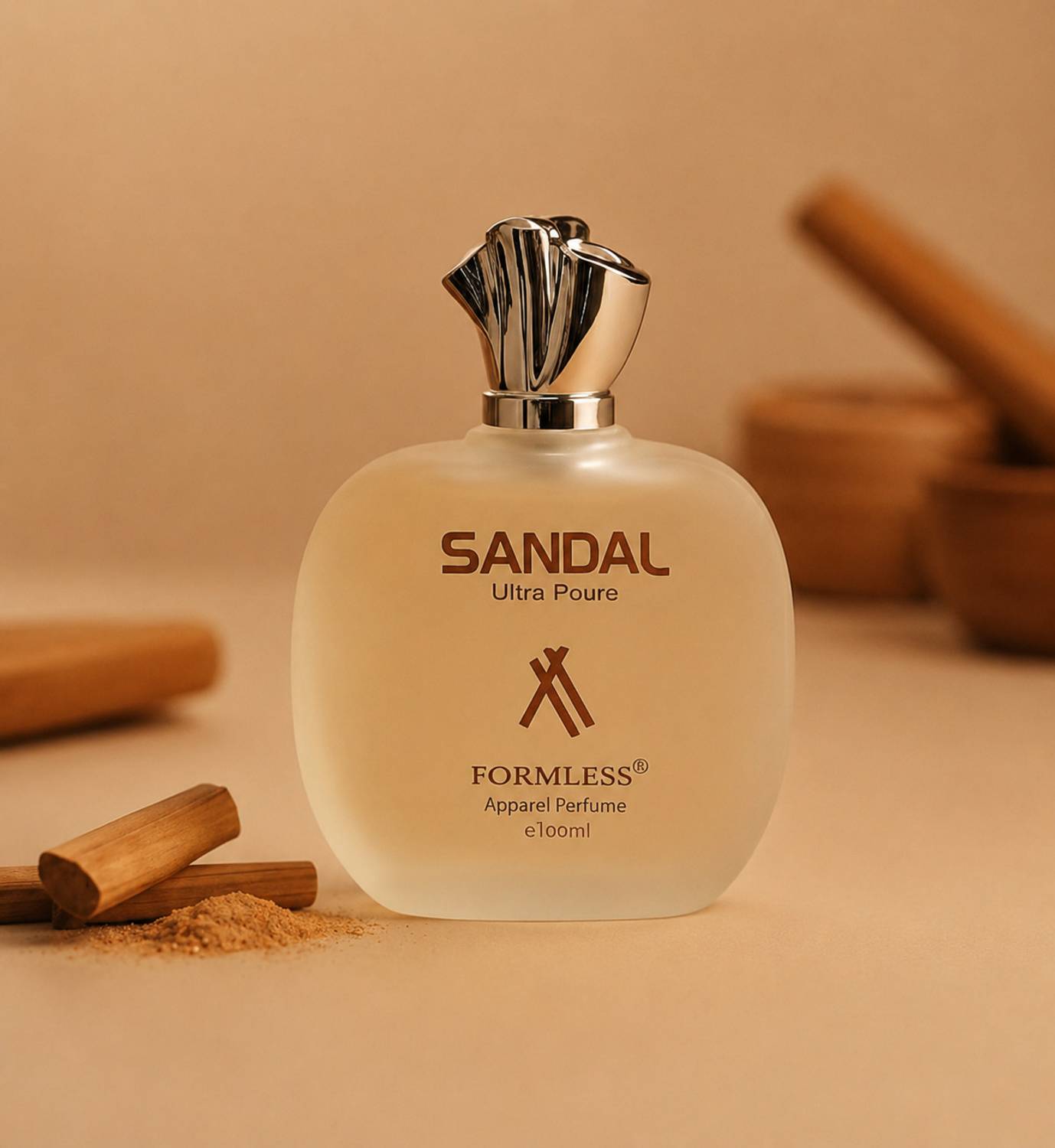 FORMLESS Sandal Unisex Spray Perfume 100ml - Image 2
